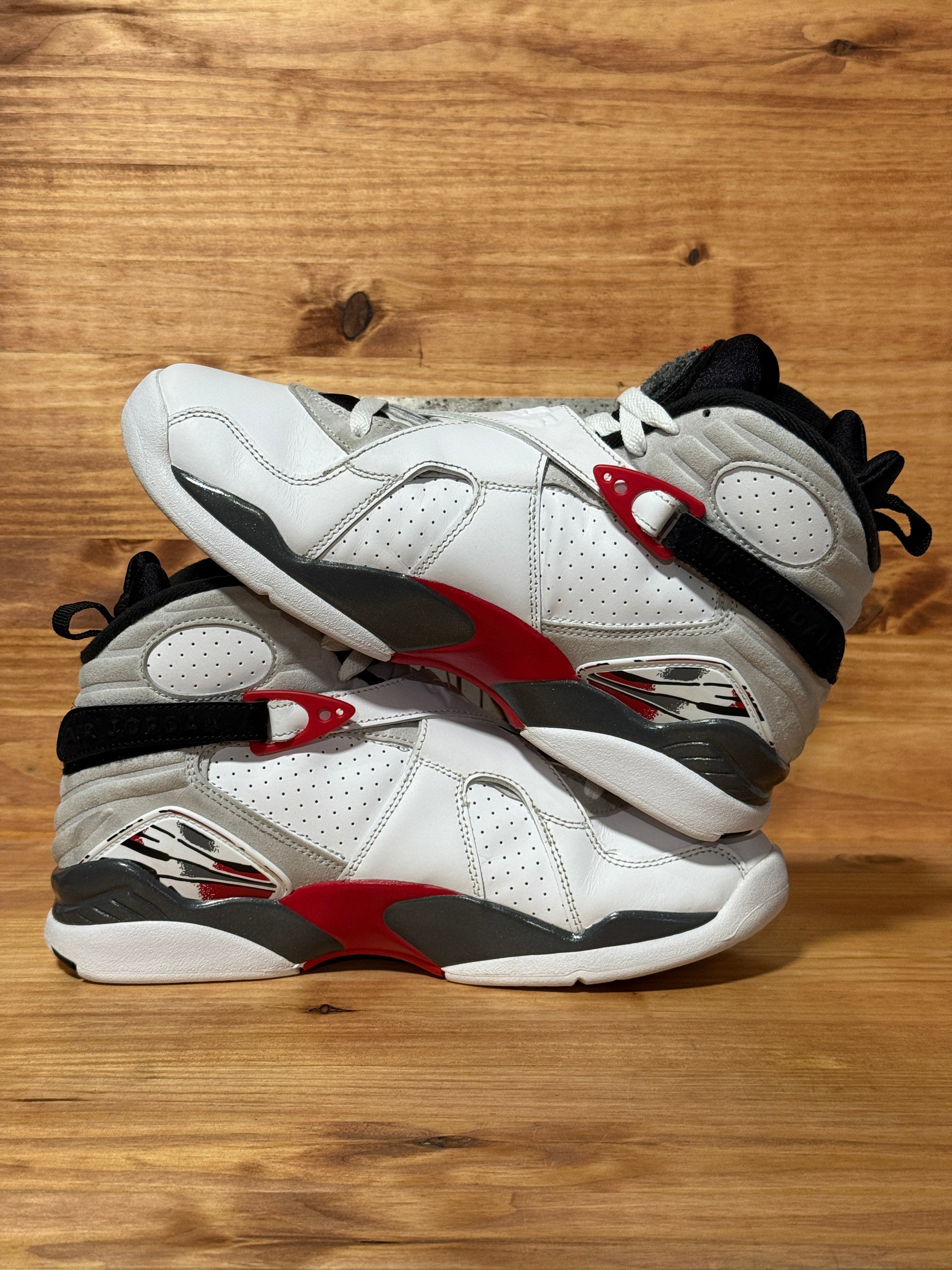 Jordan 8 Retro White True Red (2025)
