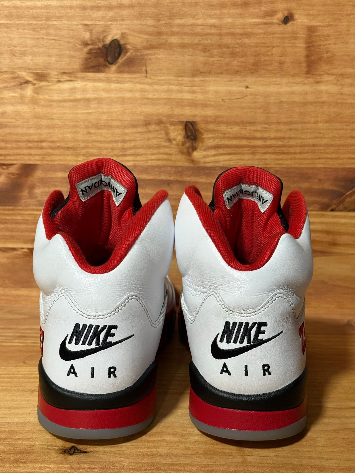Jordan 5 Retro Fire Red Black Tongue (2025) - Size 10.5