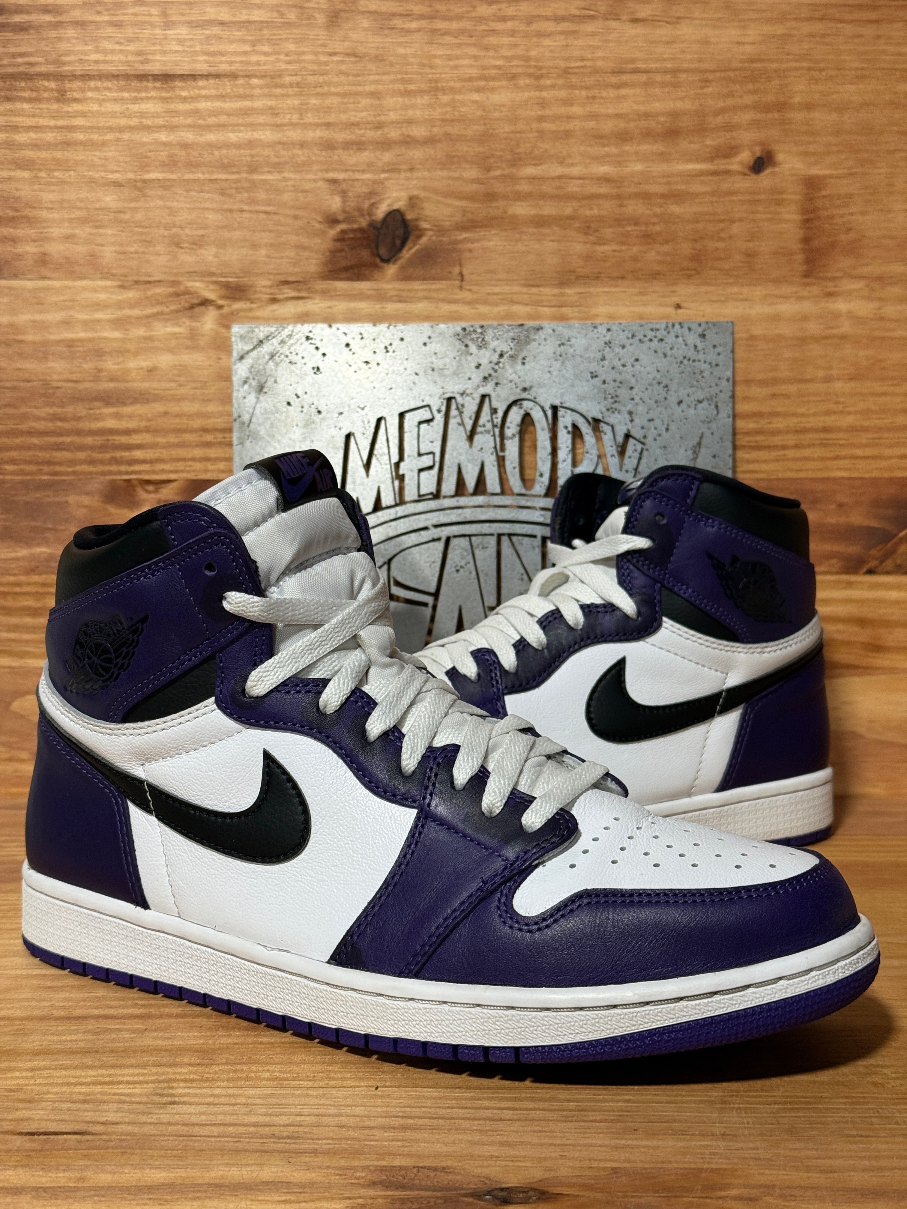 Jordan 1 Retro High Court Purple White