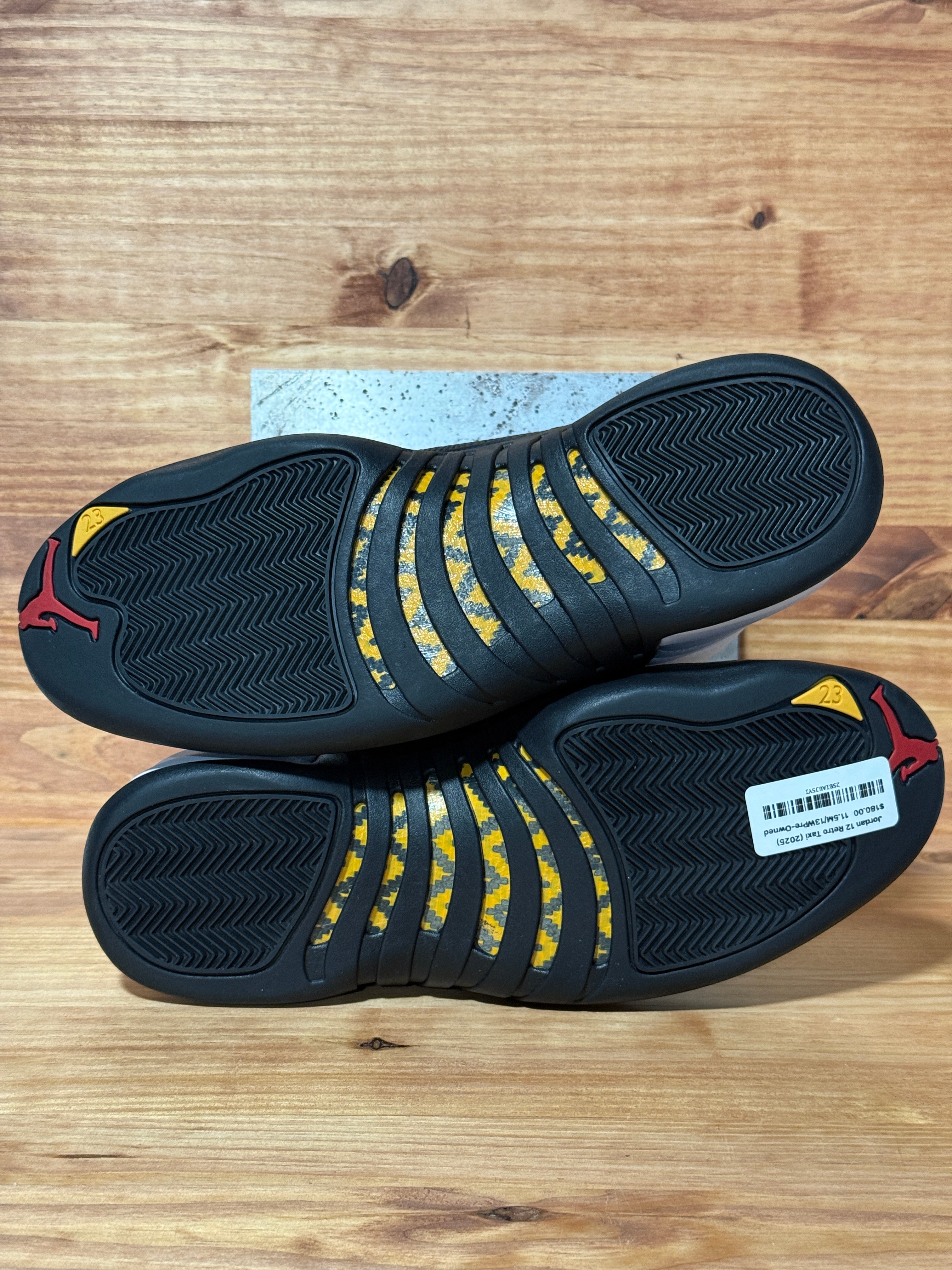Jordan 12 Retro Taxi (2025)