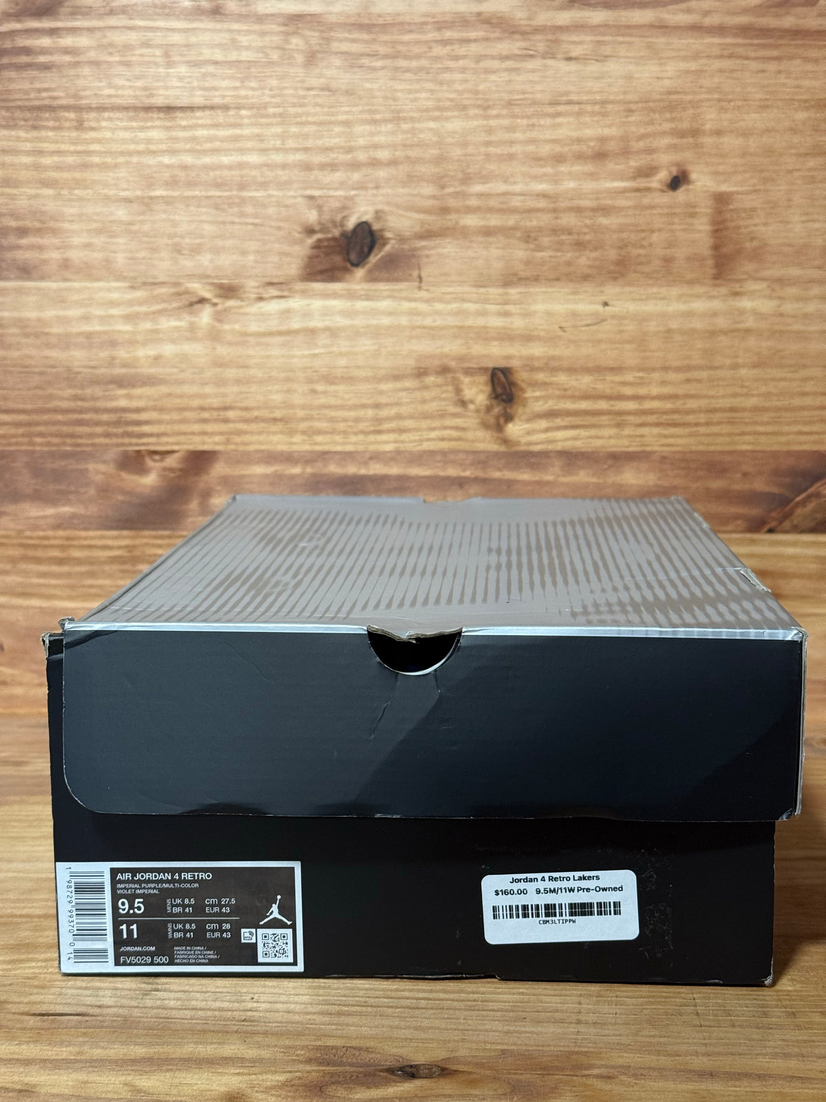 Jordan 4 Retro Lakers