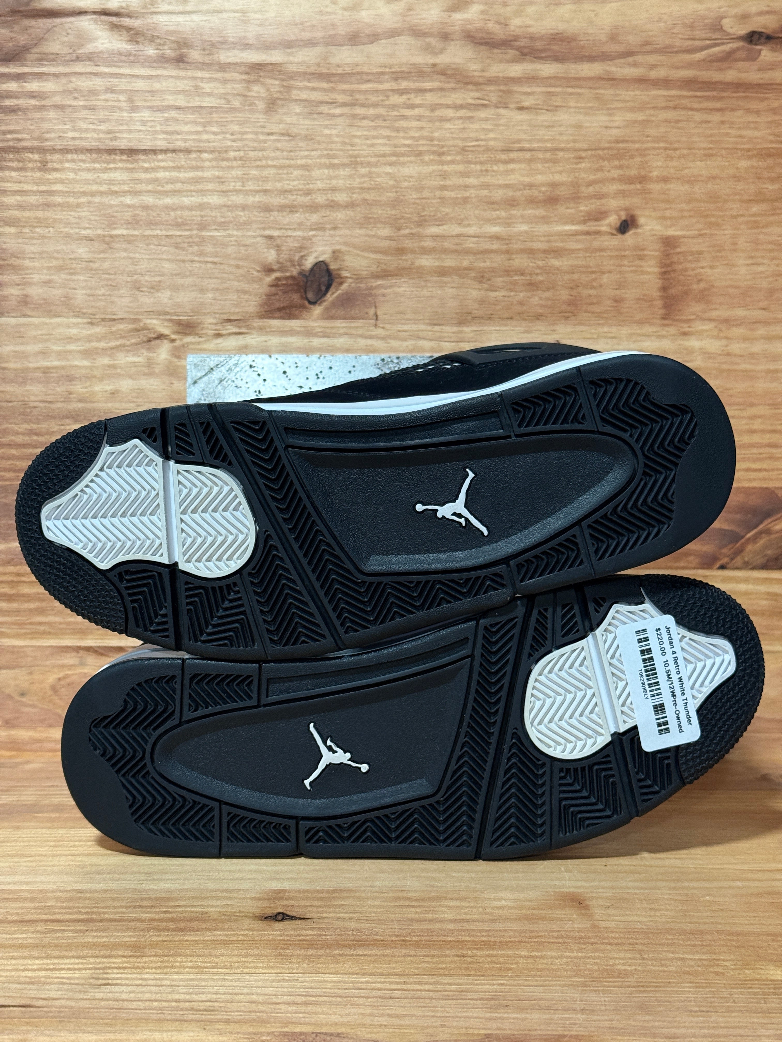 Jordan 4 Retro White Thunder
