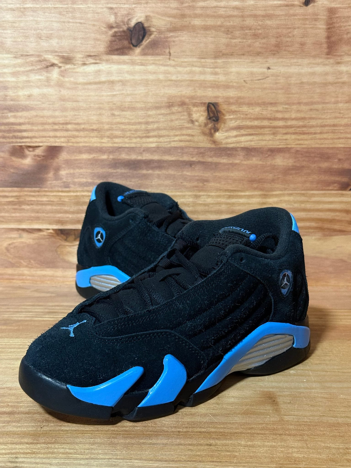 Jordan 14 Retro Black University Blue (2026) (GS) - Size 4Y