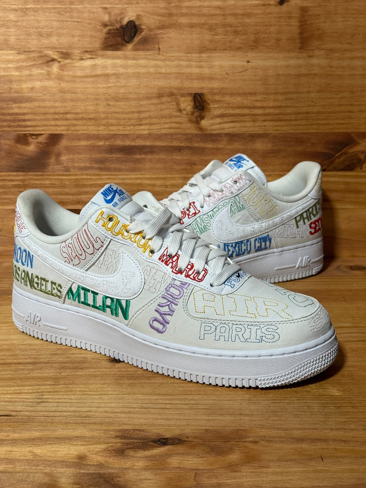 Nike Air Force 1 Low World Tour White - Size 11