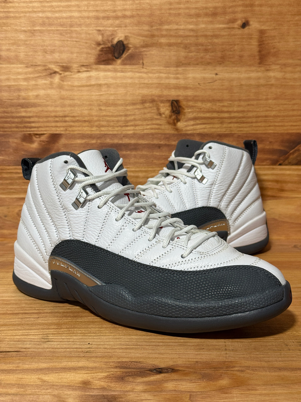 Jordan 12 Retro White Dark Grey