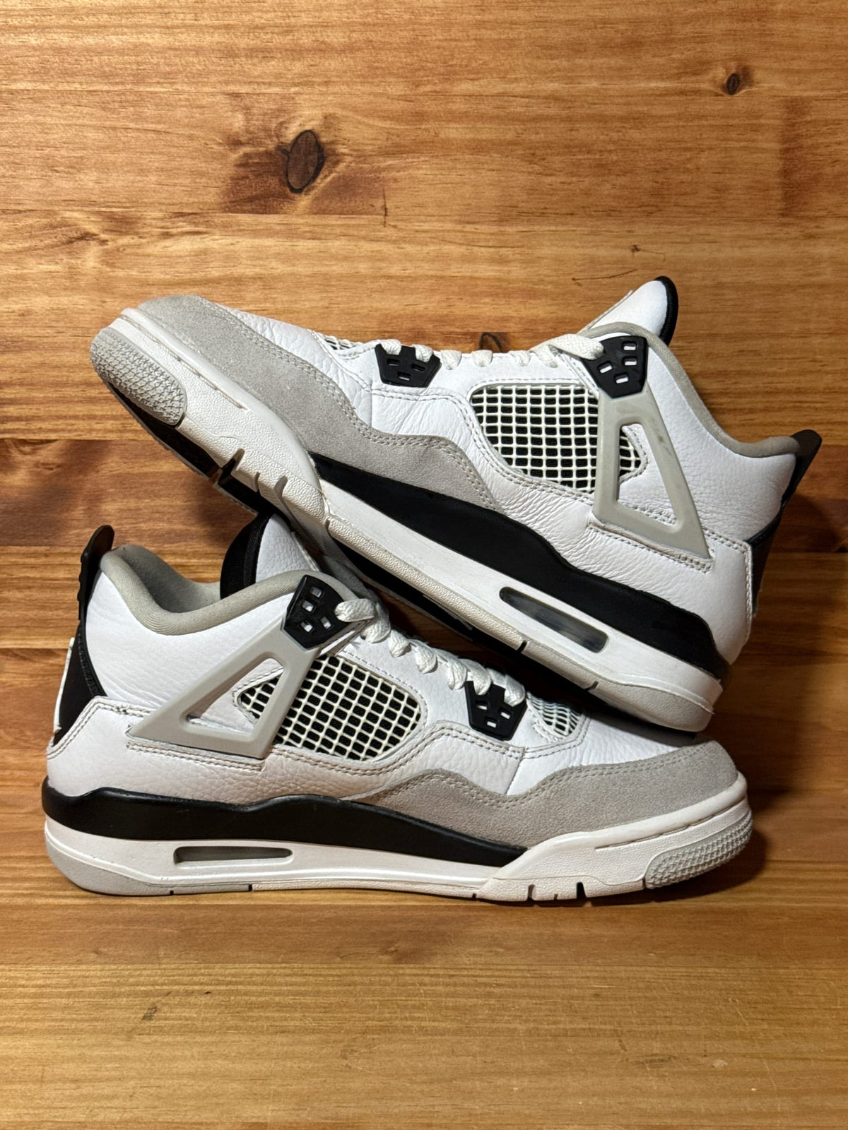 Jordan 4 Retro Military Black (GS)