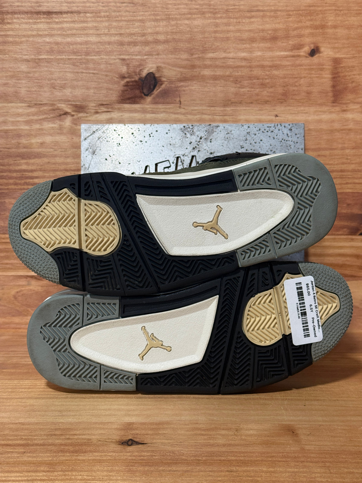 Jordan 4 Retro SE Craft Medium Olive (GS)