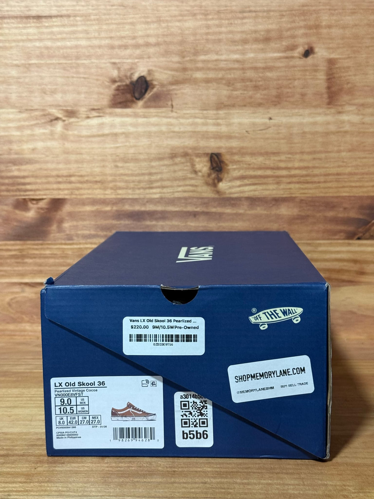 Vans LX Old Skool 36 Pearlized Pack Vintage Cocoa Brown