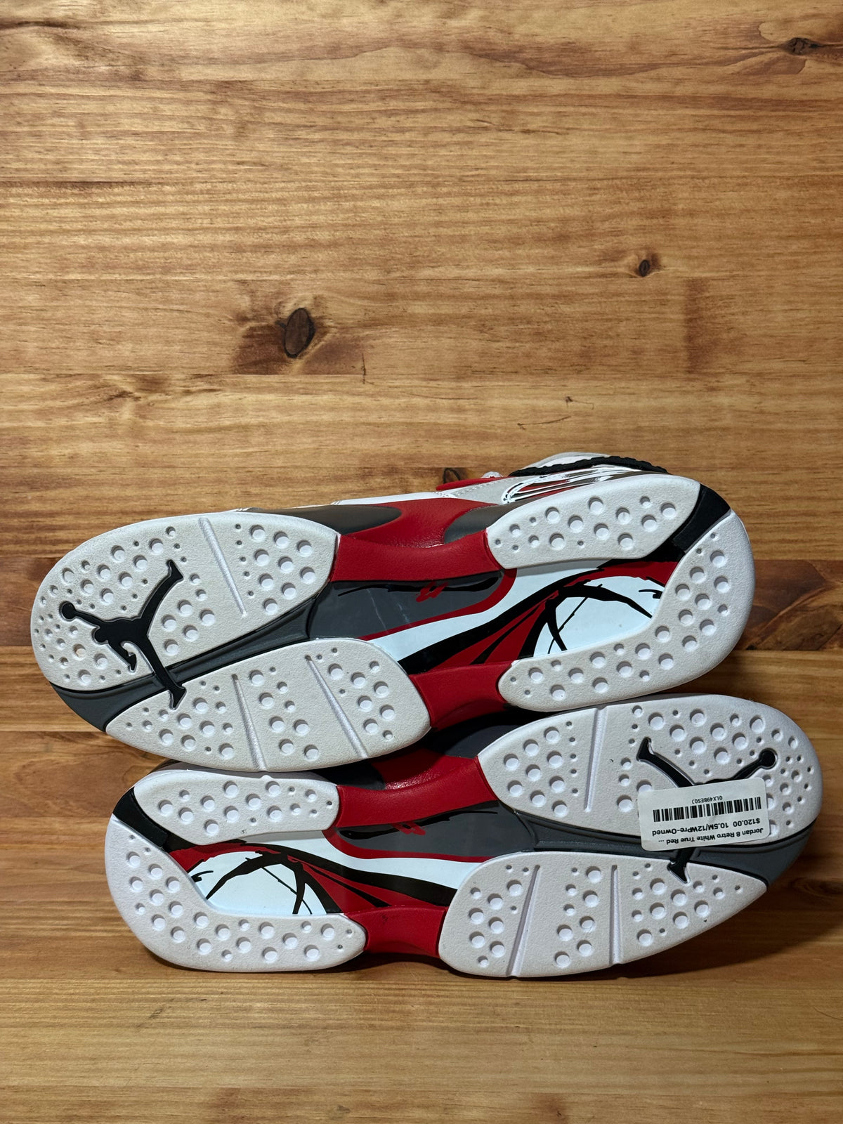 Jordan 8 Retro White True Red (2025)