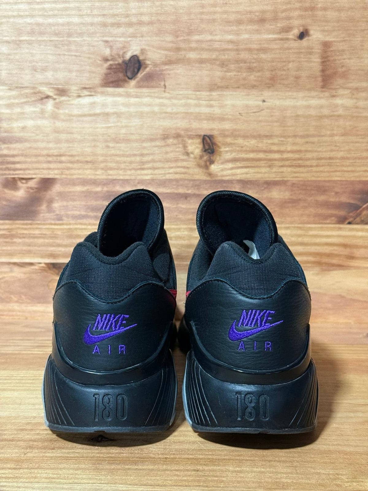 Nike Air Max 180 Black Pink Blast - Size 13