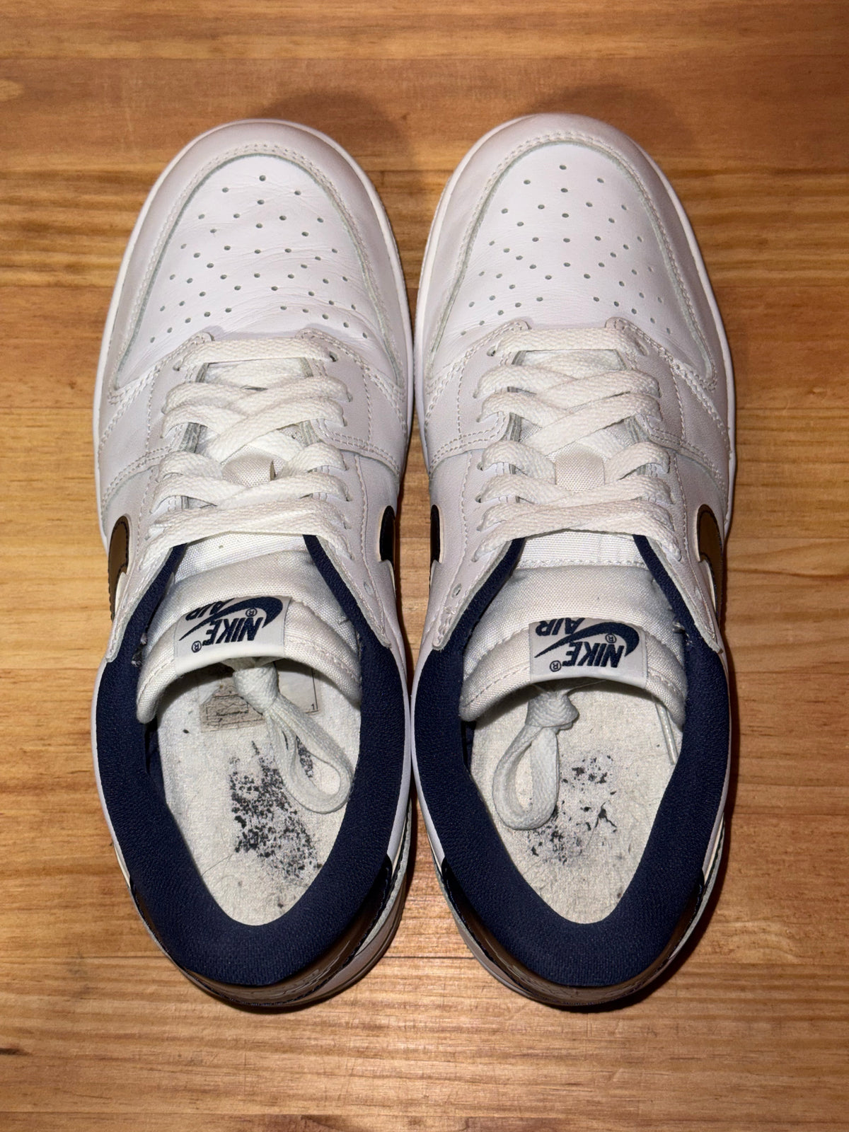 Jordan 1 Retro Low '85 Metallic Blue - Size 10