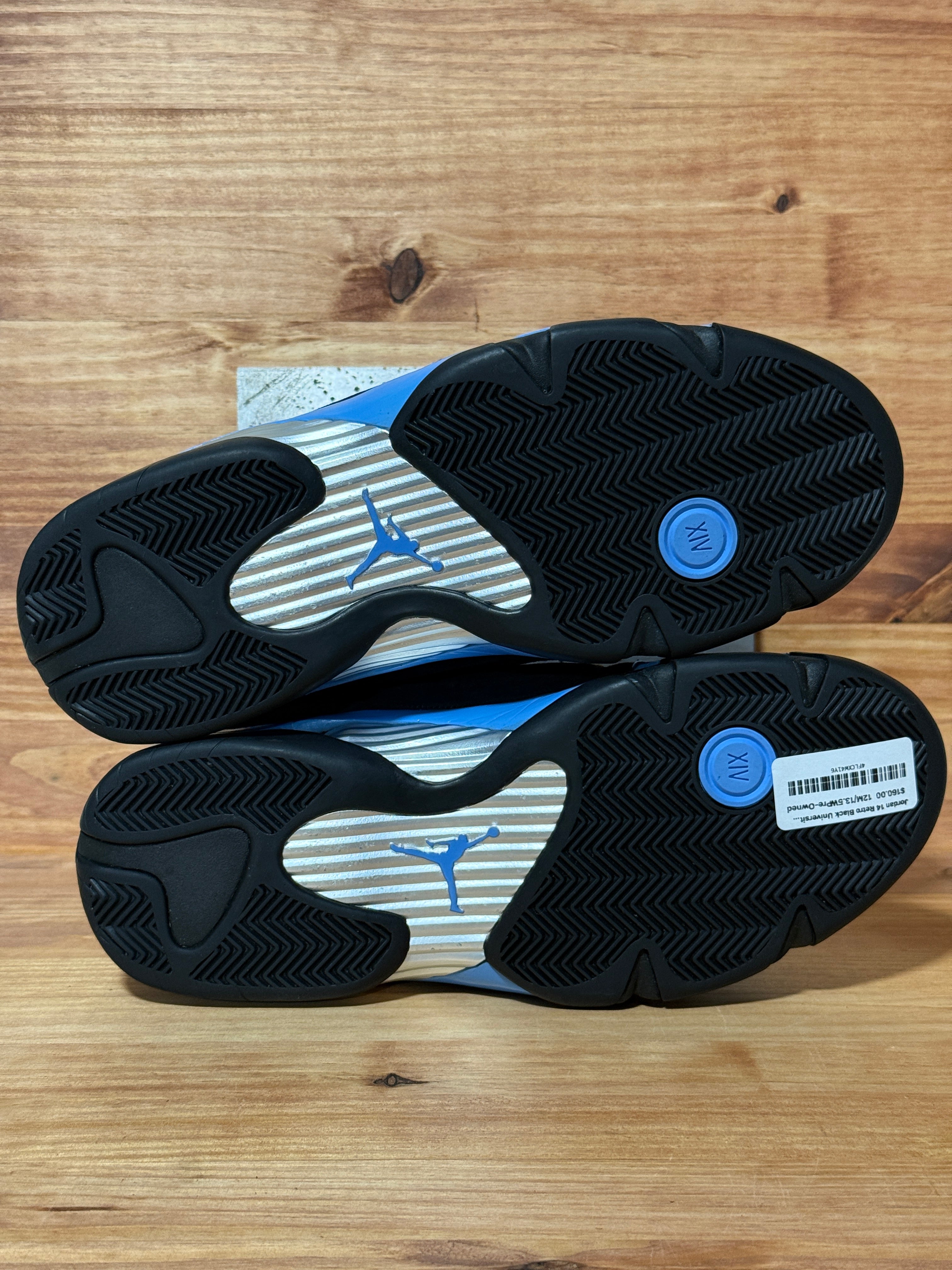 Jordan 14 Retro Black University Blue (2026)