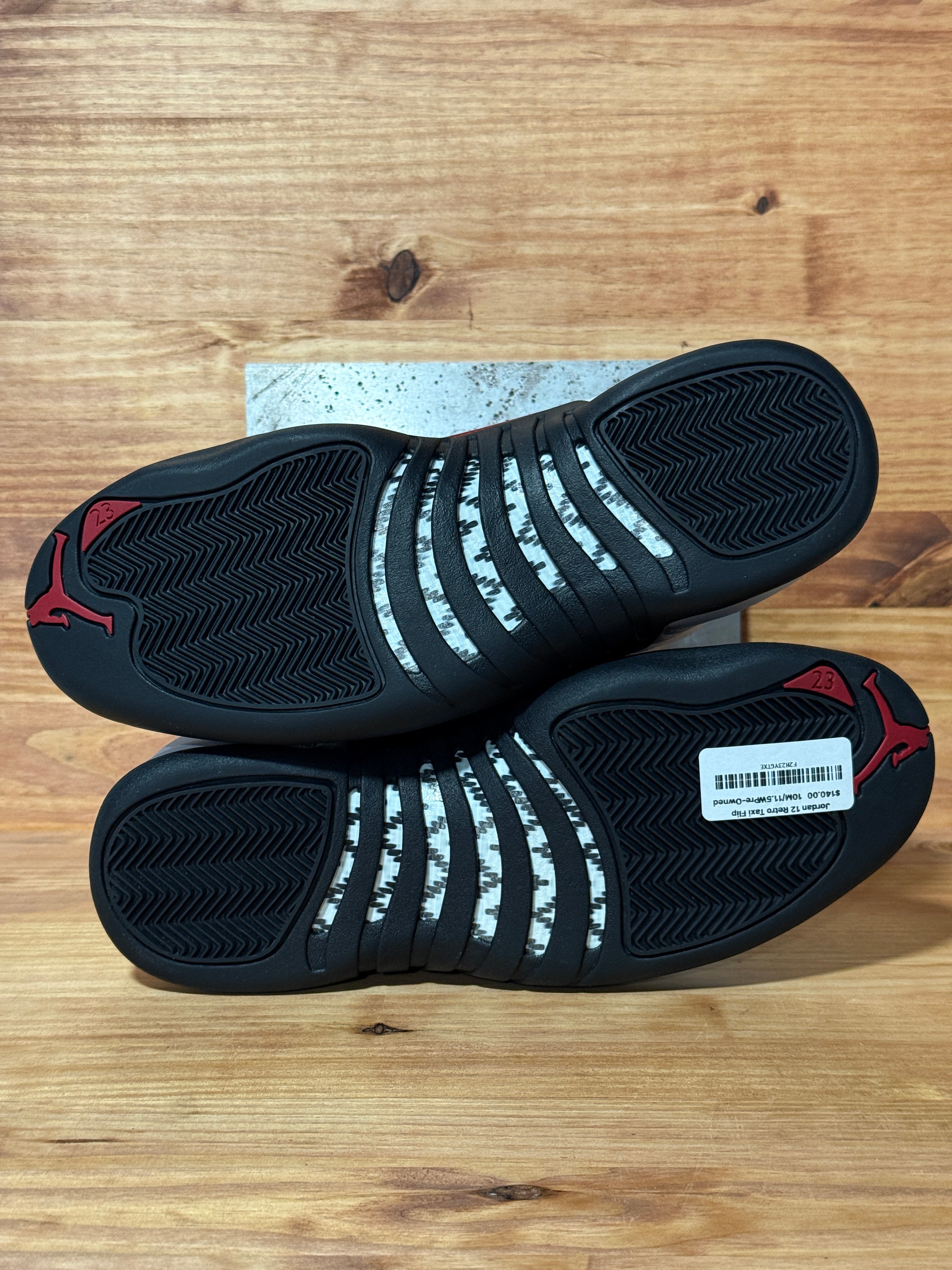 Jordan 12 Retro Taxi Flip
