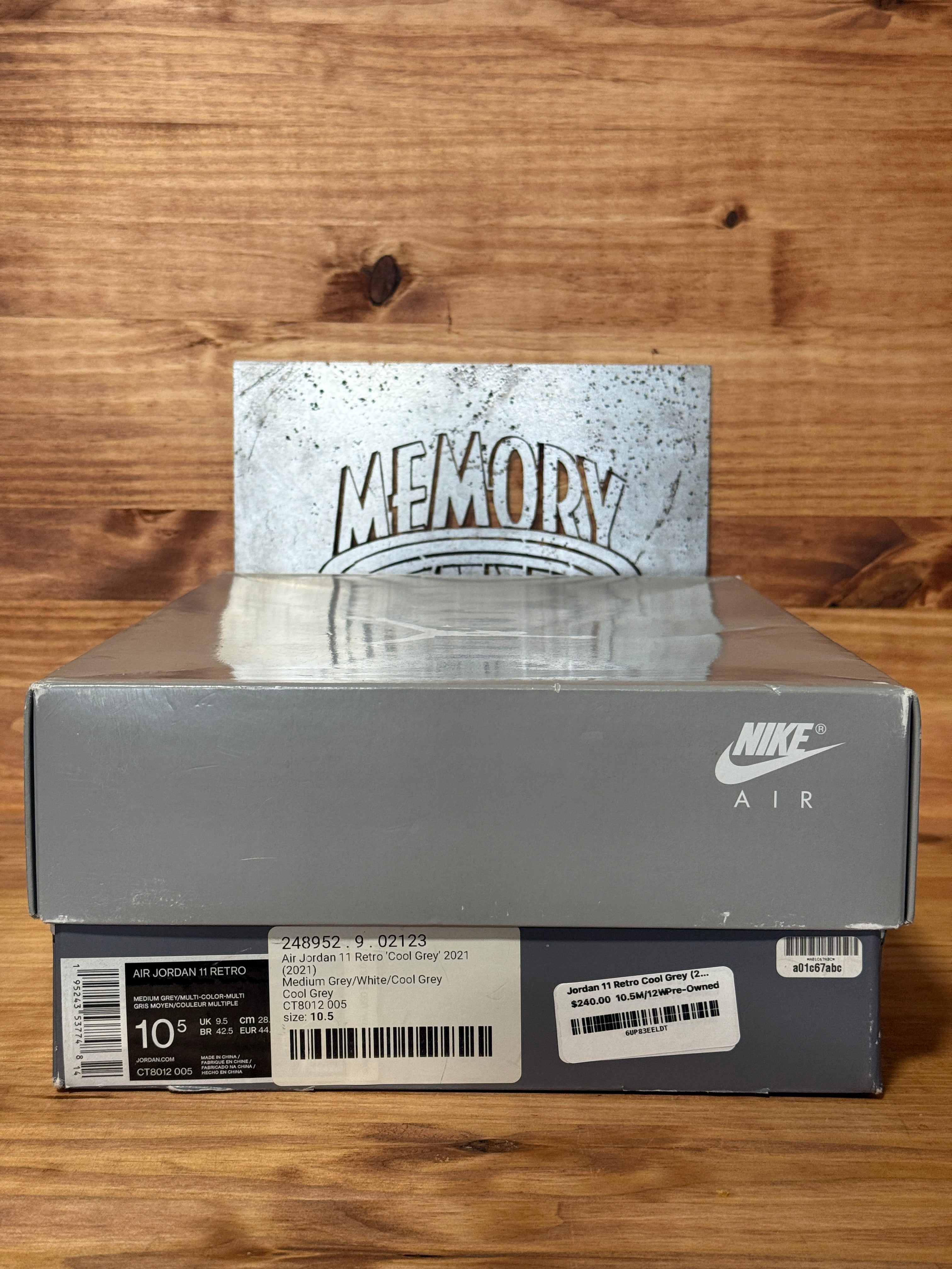 Jordan 11 Retro Cool Grey (2021)