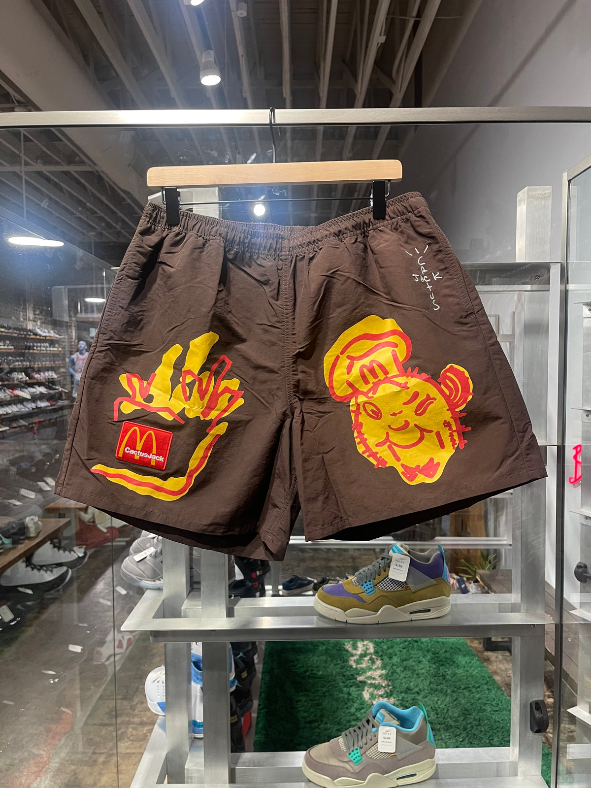 Travis Scott x McDonald’s Illustration Shorts