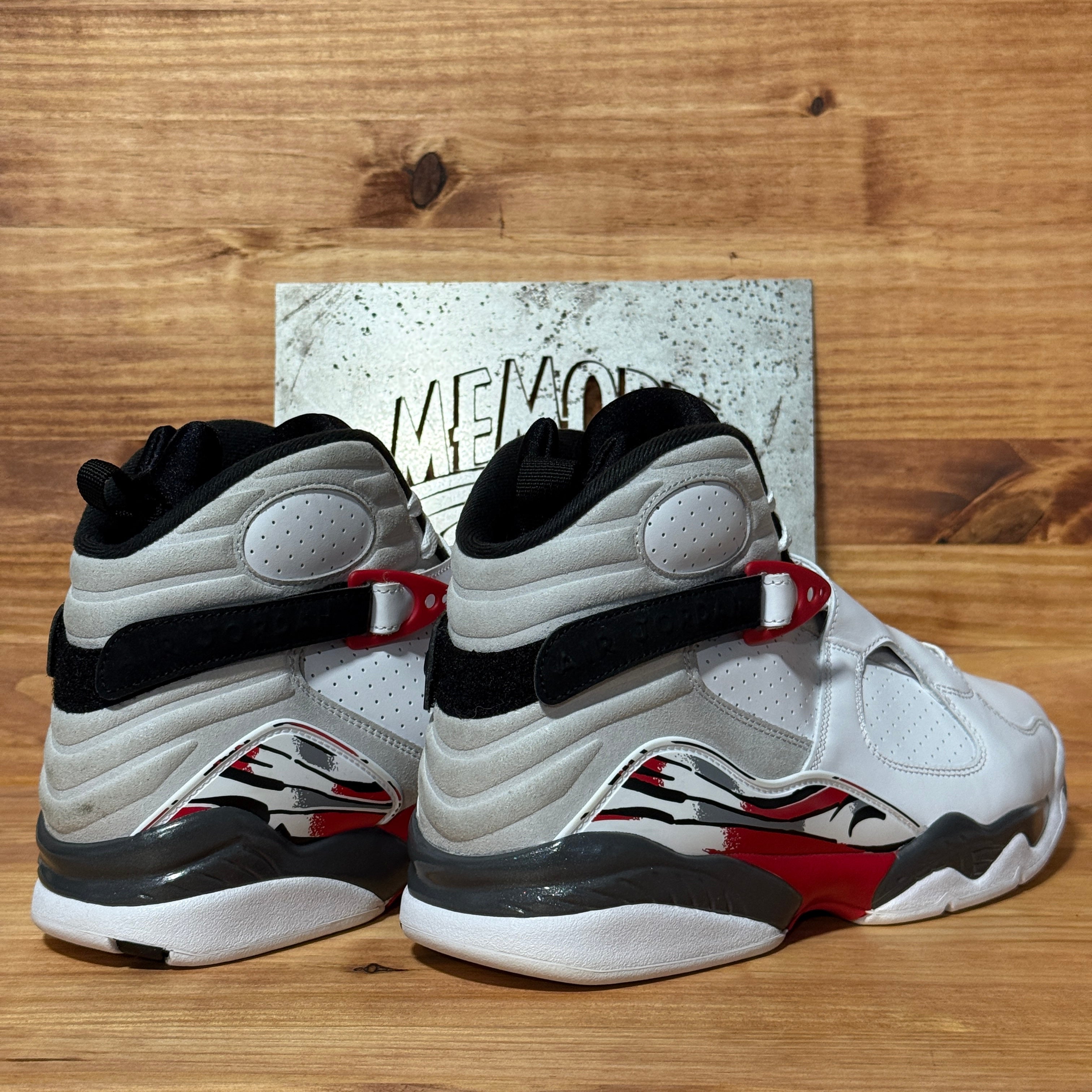 Jordan 8 Retro White True Red (2025)