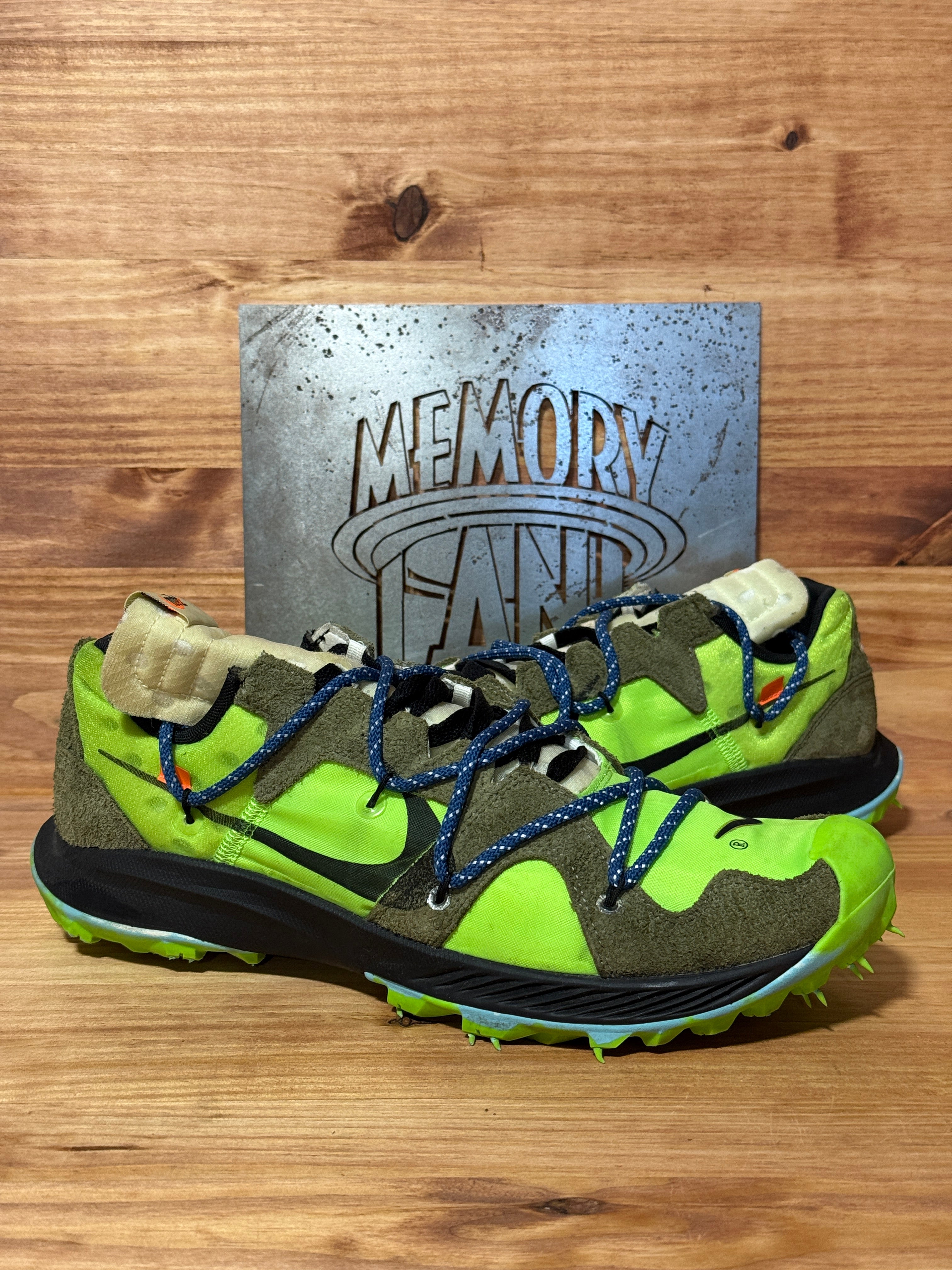 Nike Zoom Terra Kiger 5 OFF-WHITE Electric Green (Women's)