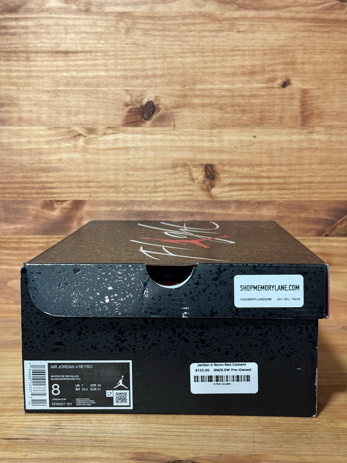 Jordan 4 Retro Red Cement