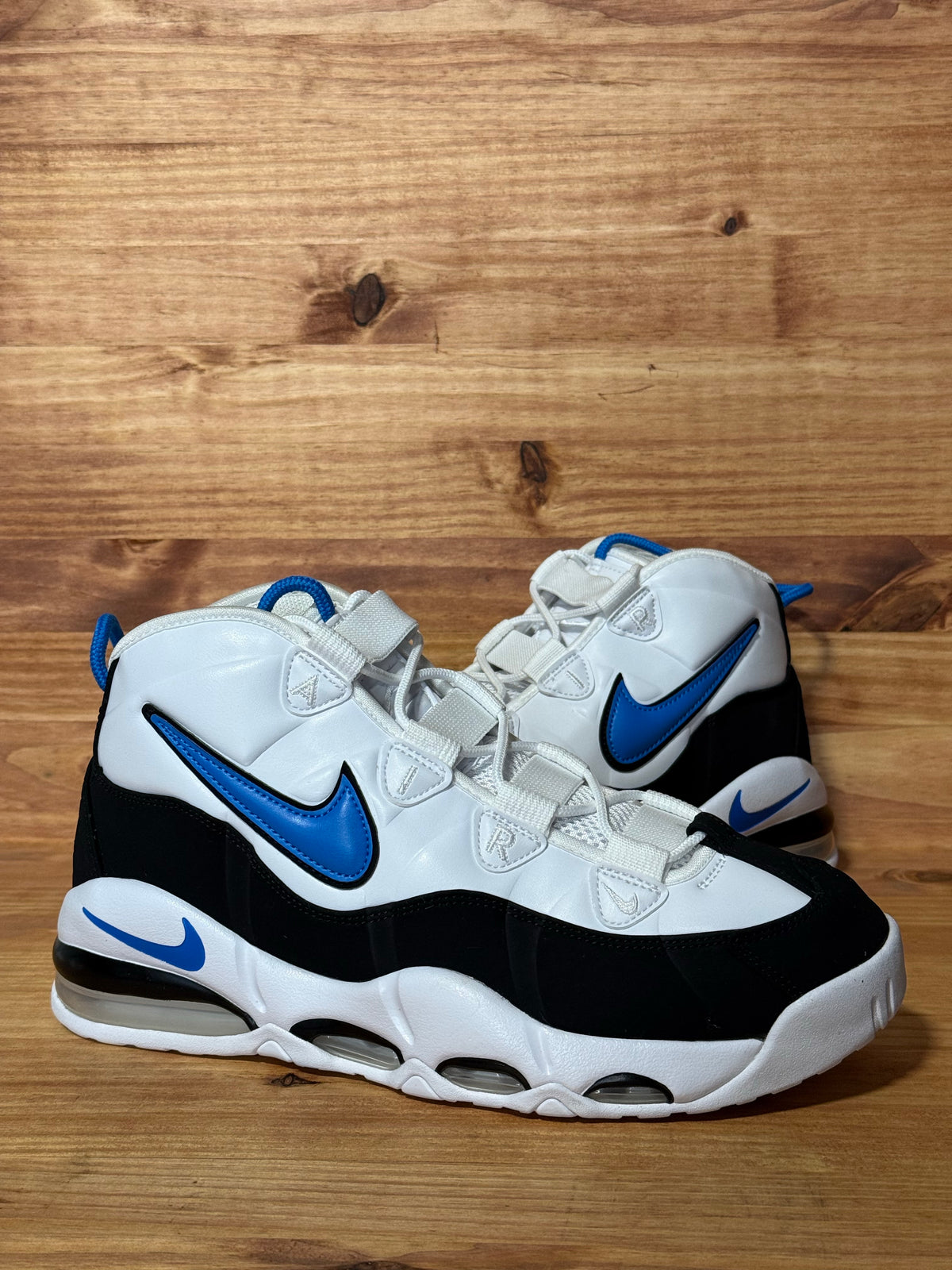 Nike Air Max Uptempo 95 White Photo Blue Black