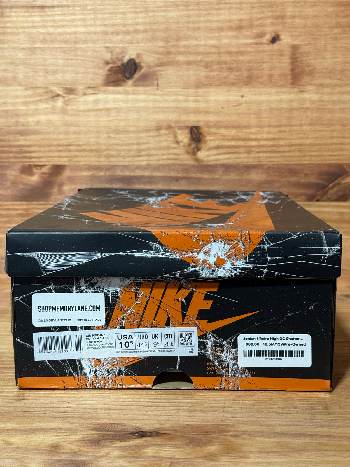 Jordan 1 Retro High OG Shattered Backboard (2025)