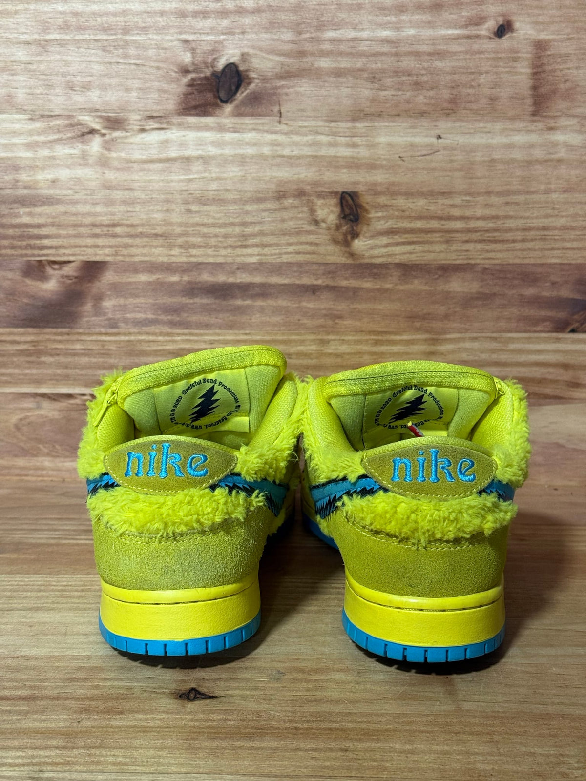 Nike SB Dunk Low Grateful Dead Bears Opti Yellow - Size 9