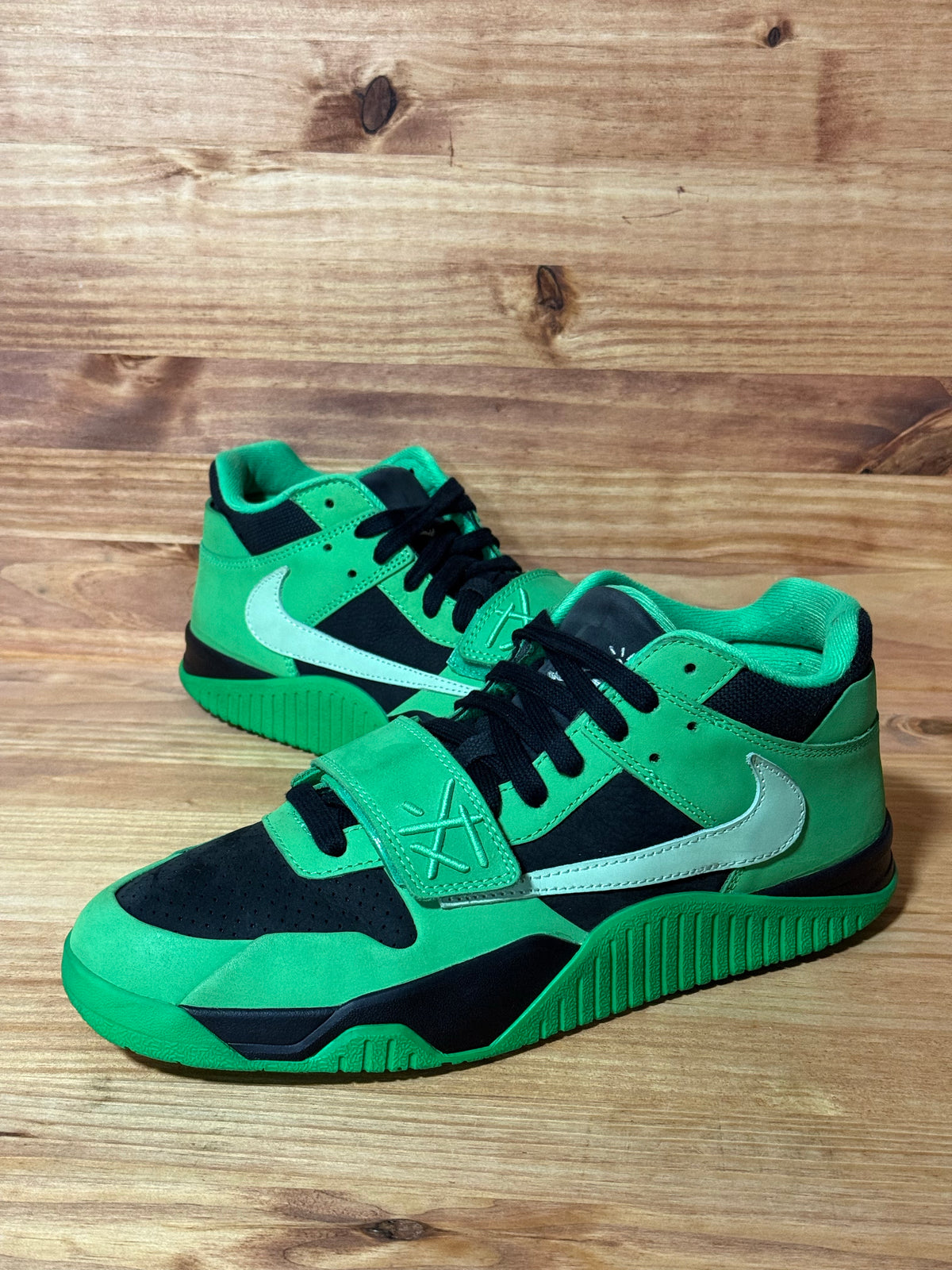 Jordan CJ1 T-Rexx Travis Scott Green Spark - Size 10.5