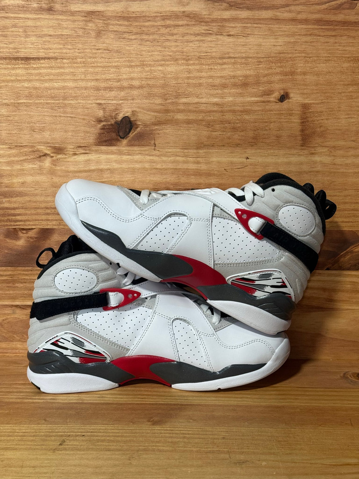 Jordan 8 Retro White True Red (2025) - Size 8