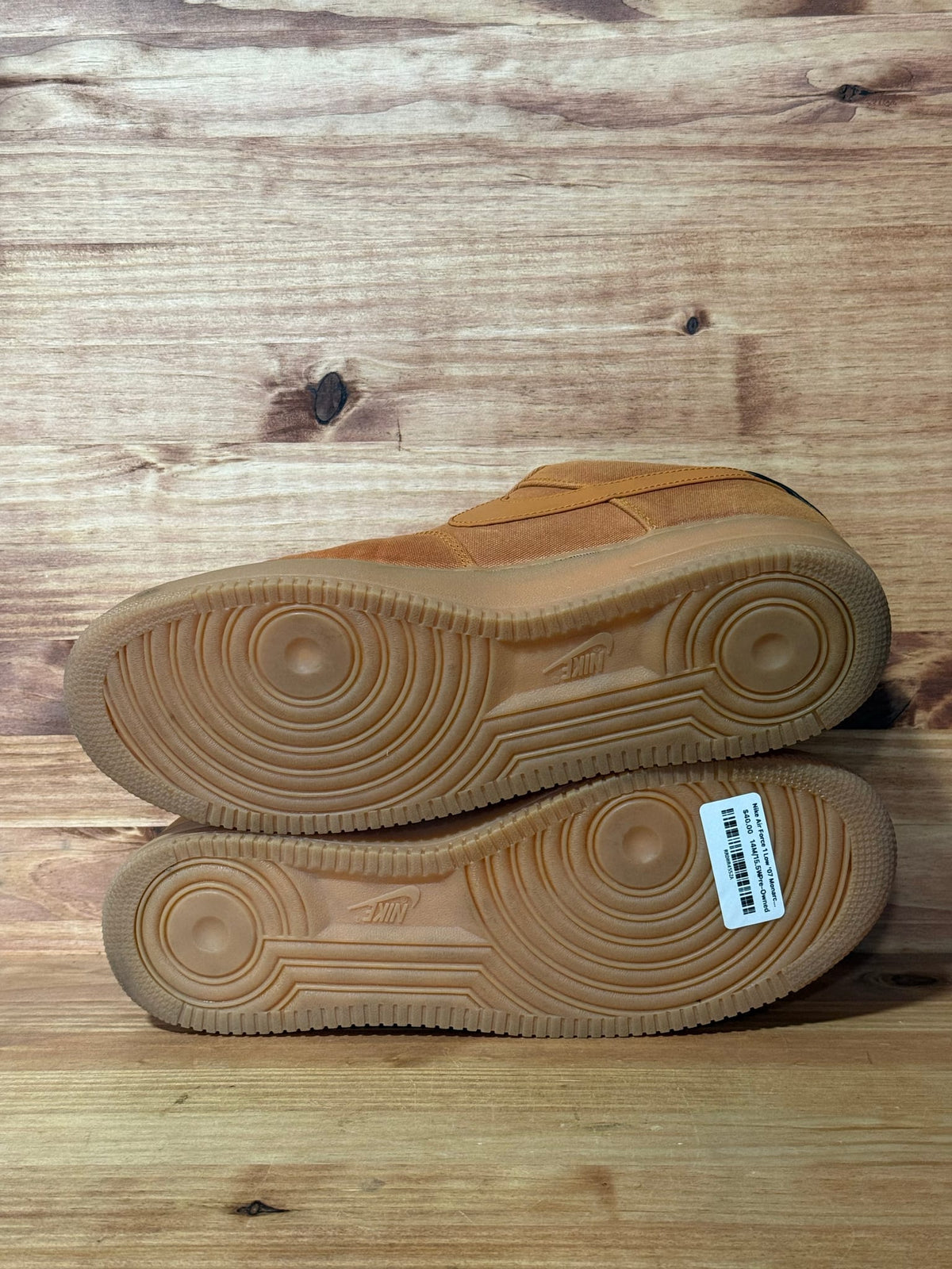 Nike Air Force 1 Low '07 Monarch Gum - Size 14