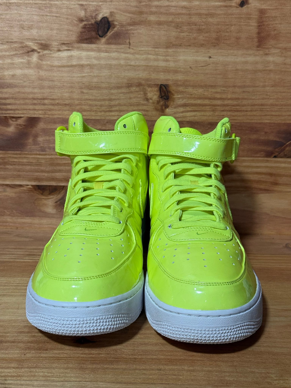 Nike Air Force 1 Mid '07 Volt White - Size 14