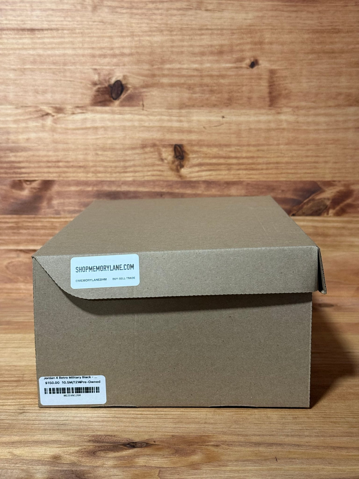 Jordan 4 Retro Military Black - Size 10.5