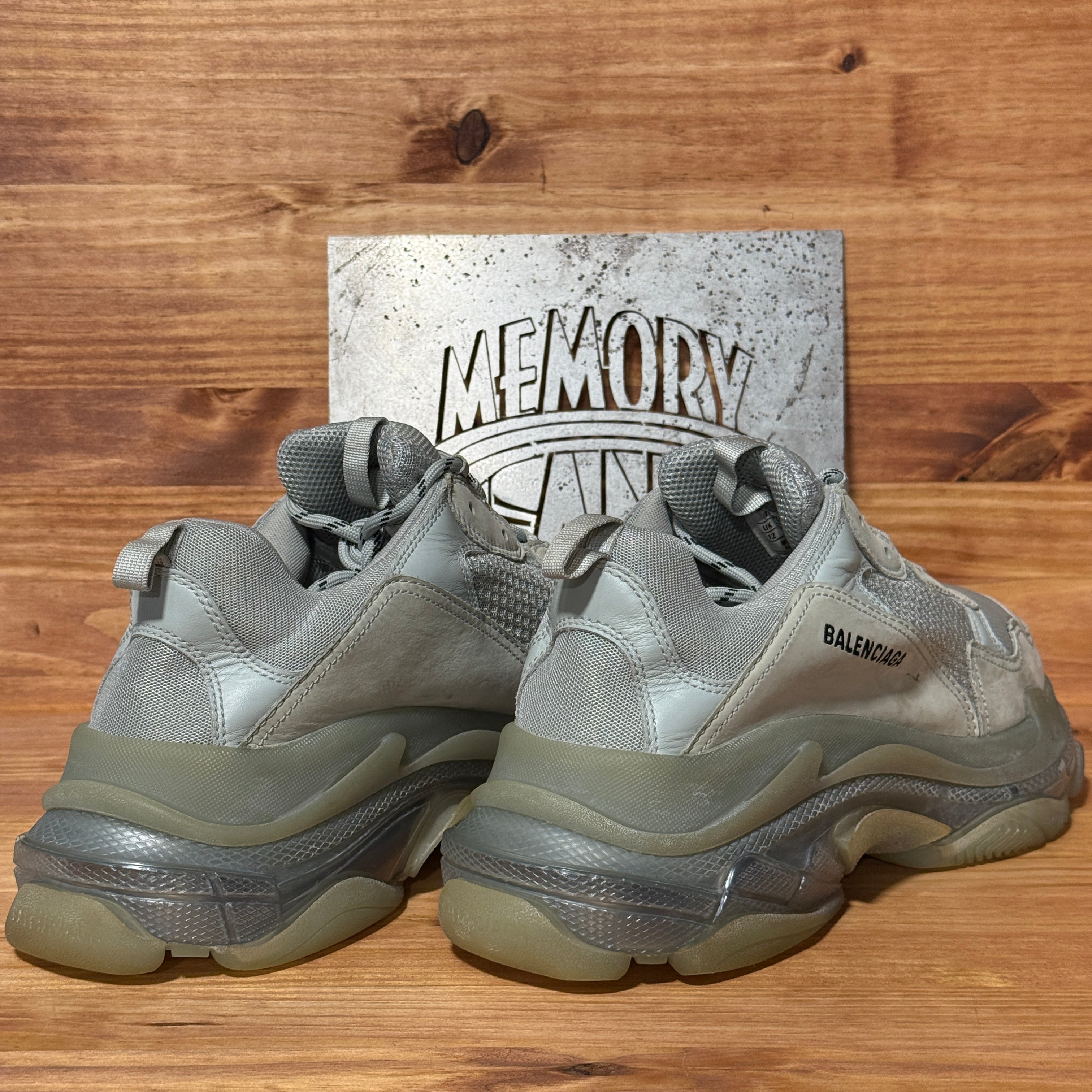 Balenciaga Triple S Clear Sole Gray