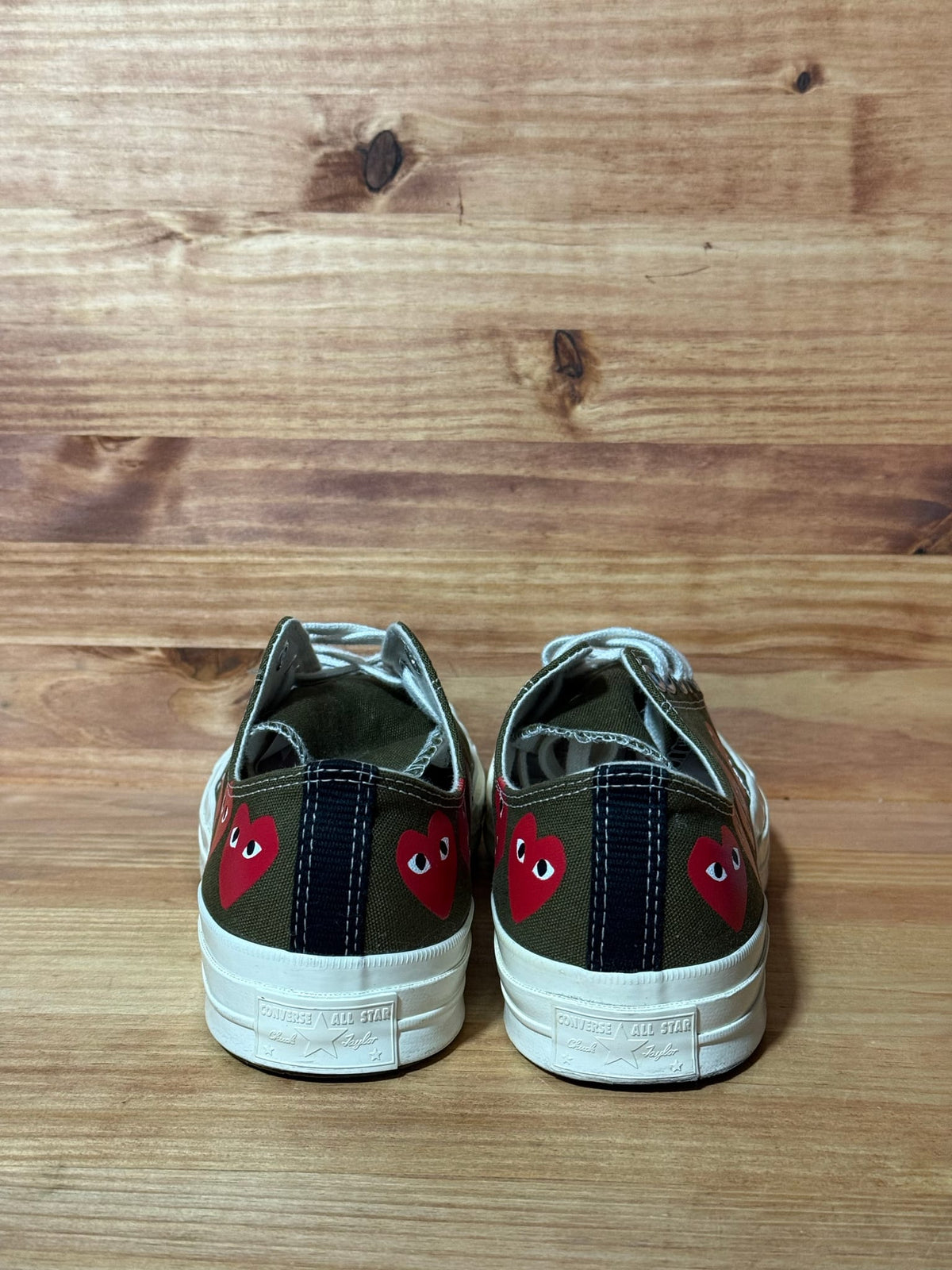 Converse Chuck Taylor All Star 70 Ox Comme des Garcons Multi Heart Green - Size 11