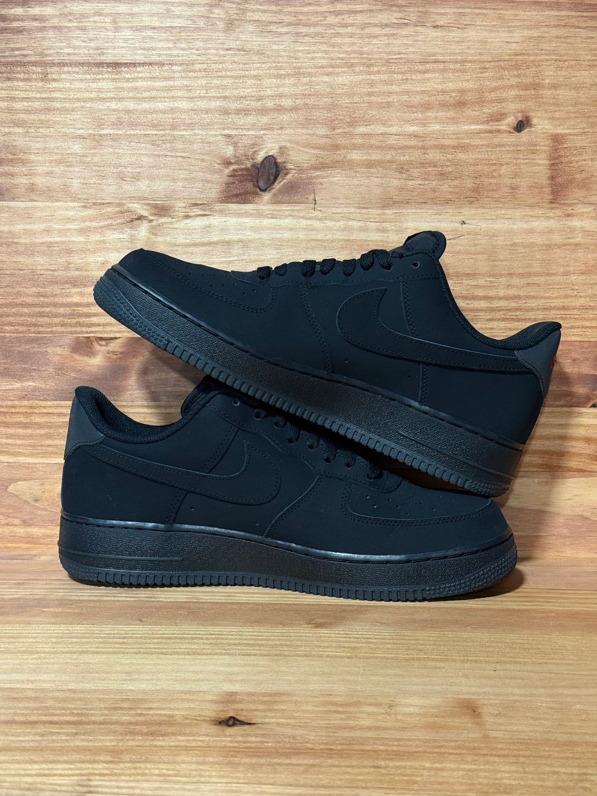 Nike Air Force 1 Low '07 LV8 Black Patent Swoosh