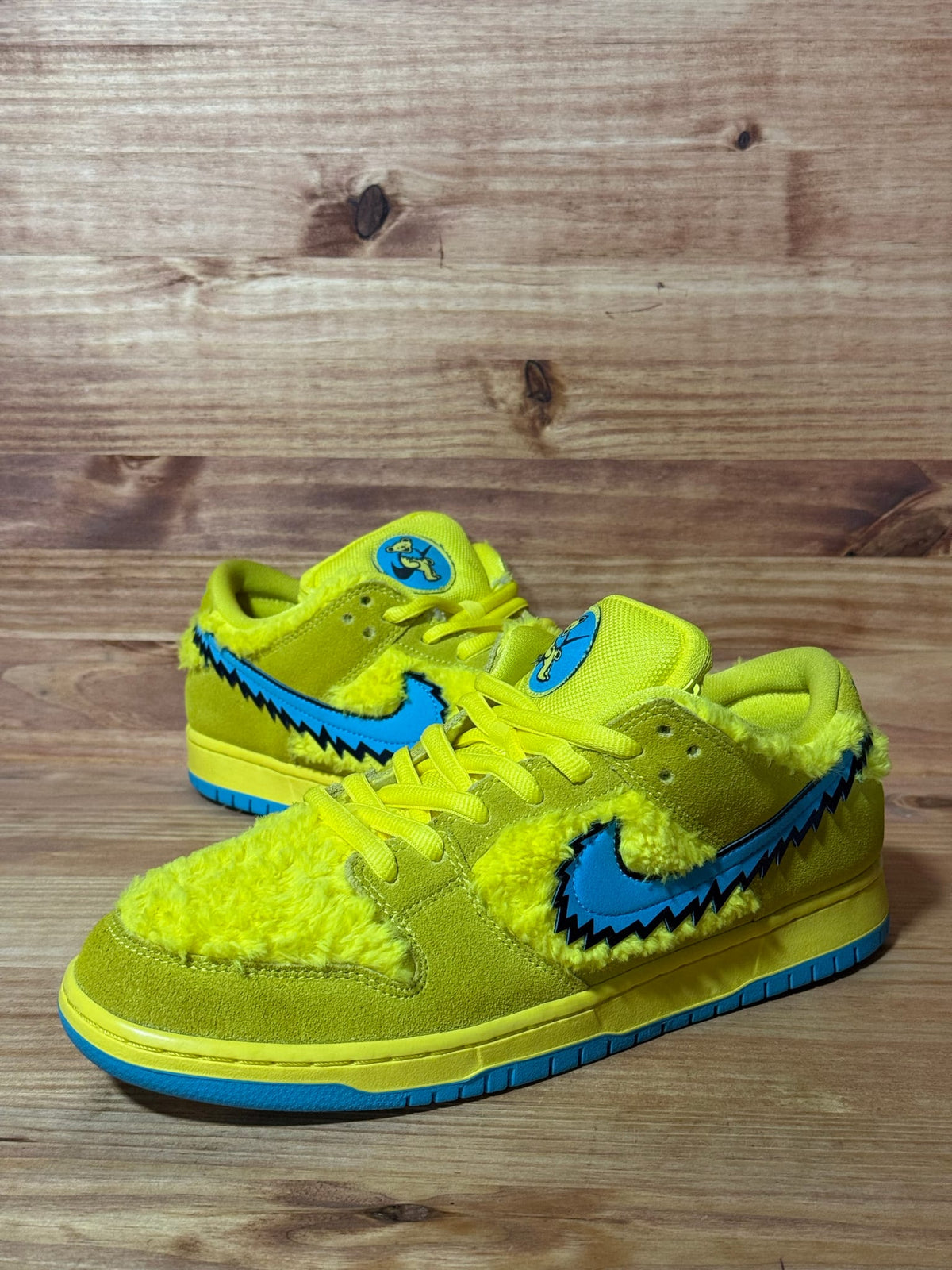 Nike SB Dunk Low Grateful Dead Bears Opti Yellow