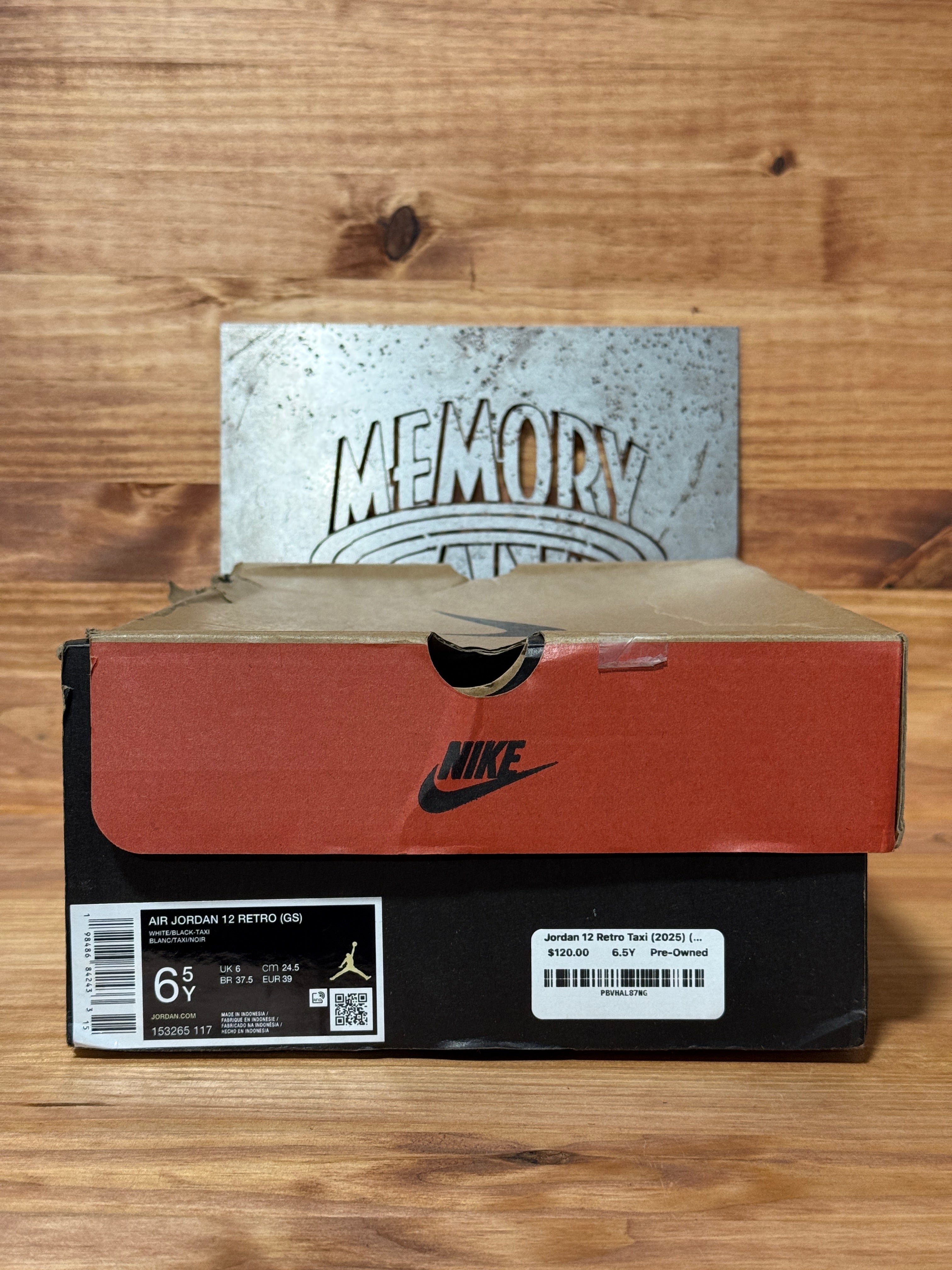 Jordan 12 Retro Taxi (2025) (GS)