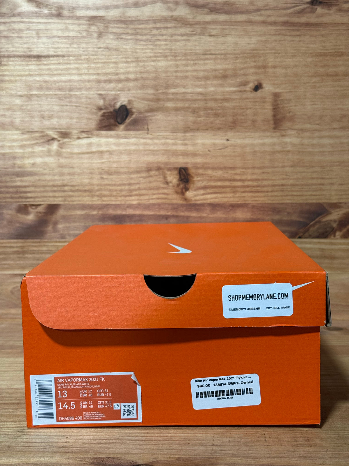 Nike Air VaporMax 2021 Flyknit Game Royal