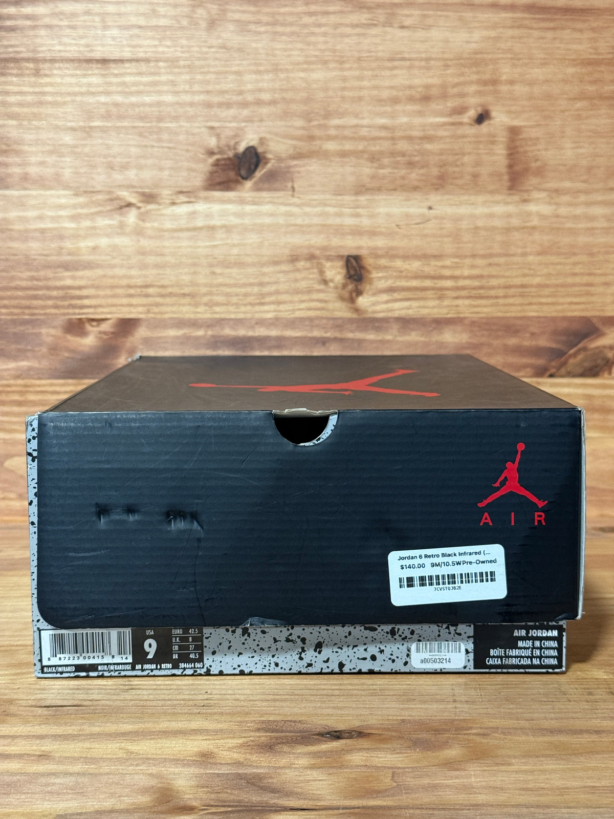 Jordan 6 Retro Black Infrared (2019)