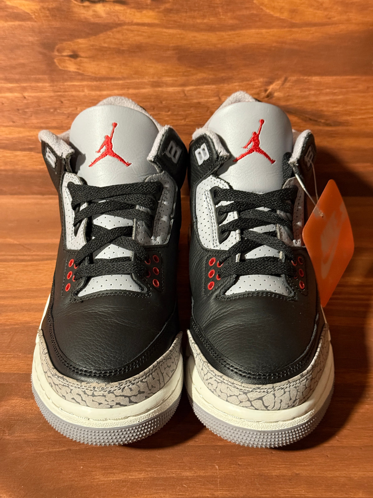 Jordan 3 Retro Black Cement (2024) (GS) Size 6.5Y