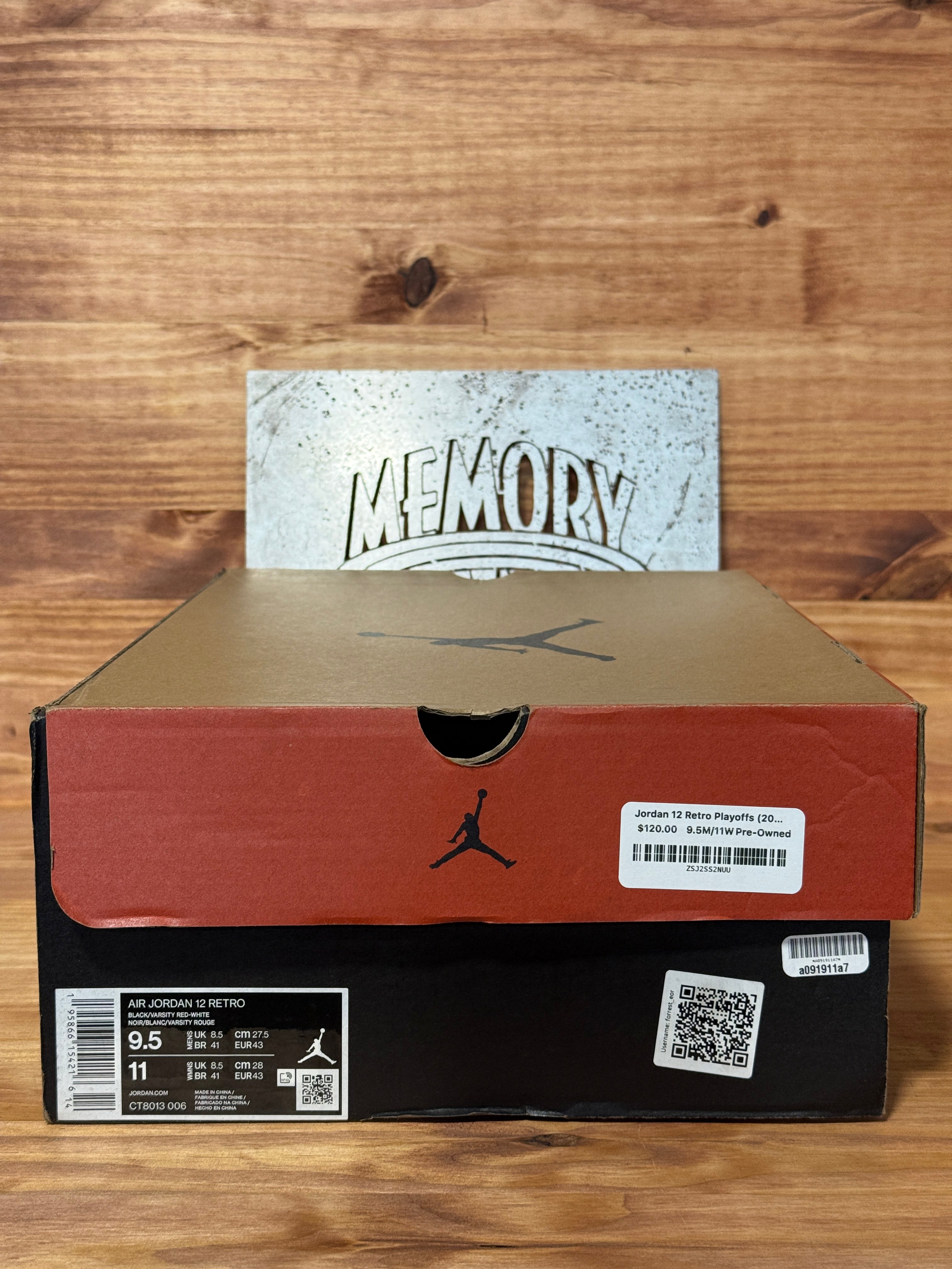 Jordan 12 Retro Playoffs (2022)