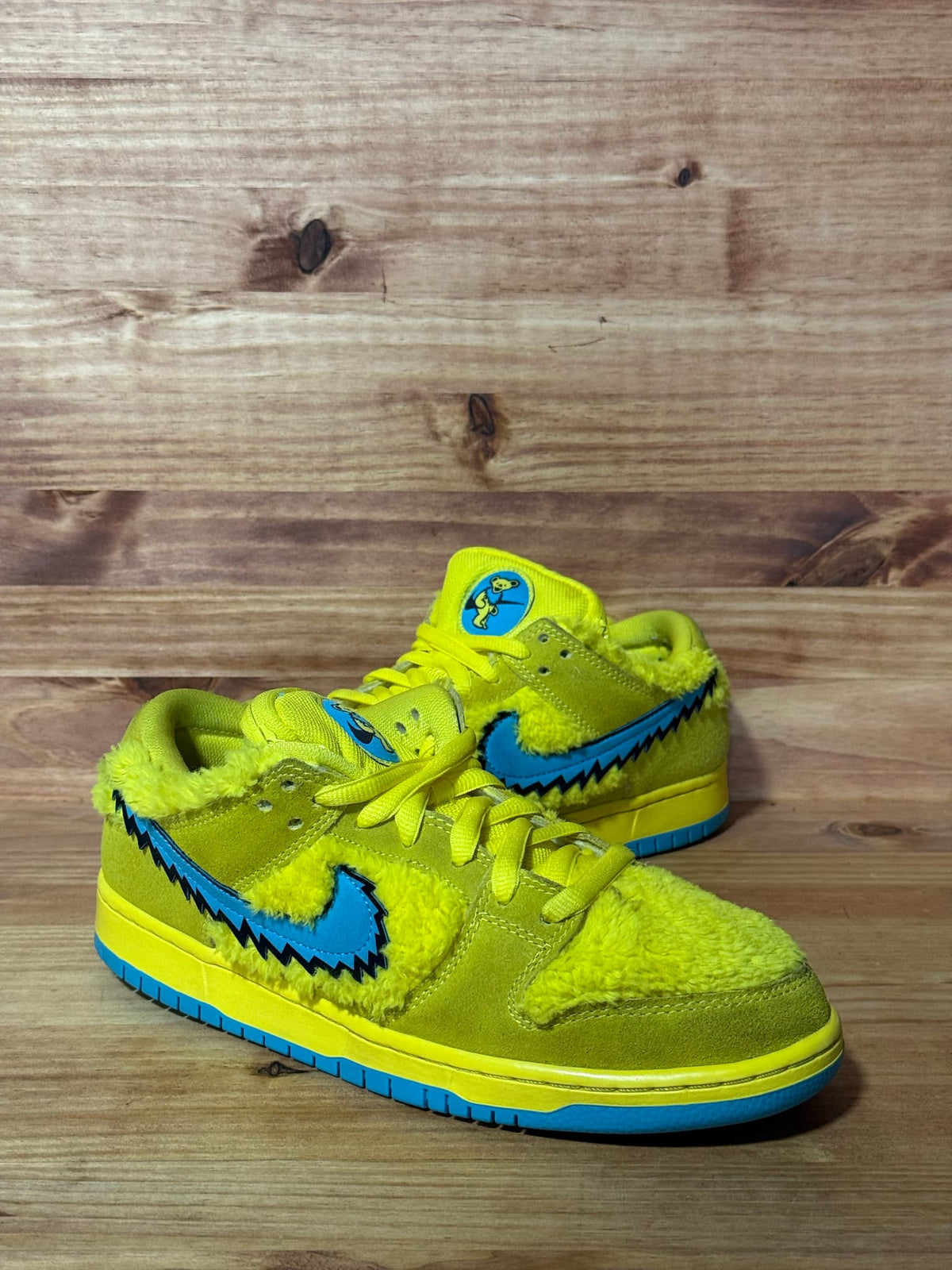 Nike SB Dunk Low Grateful Dead Bears Opti Yellow - Size 9
