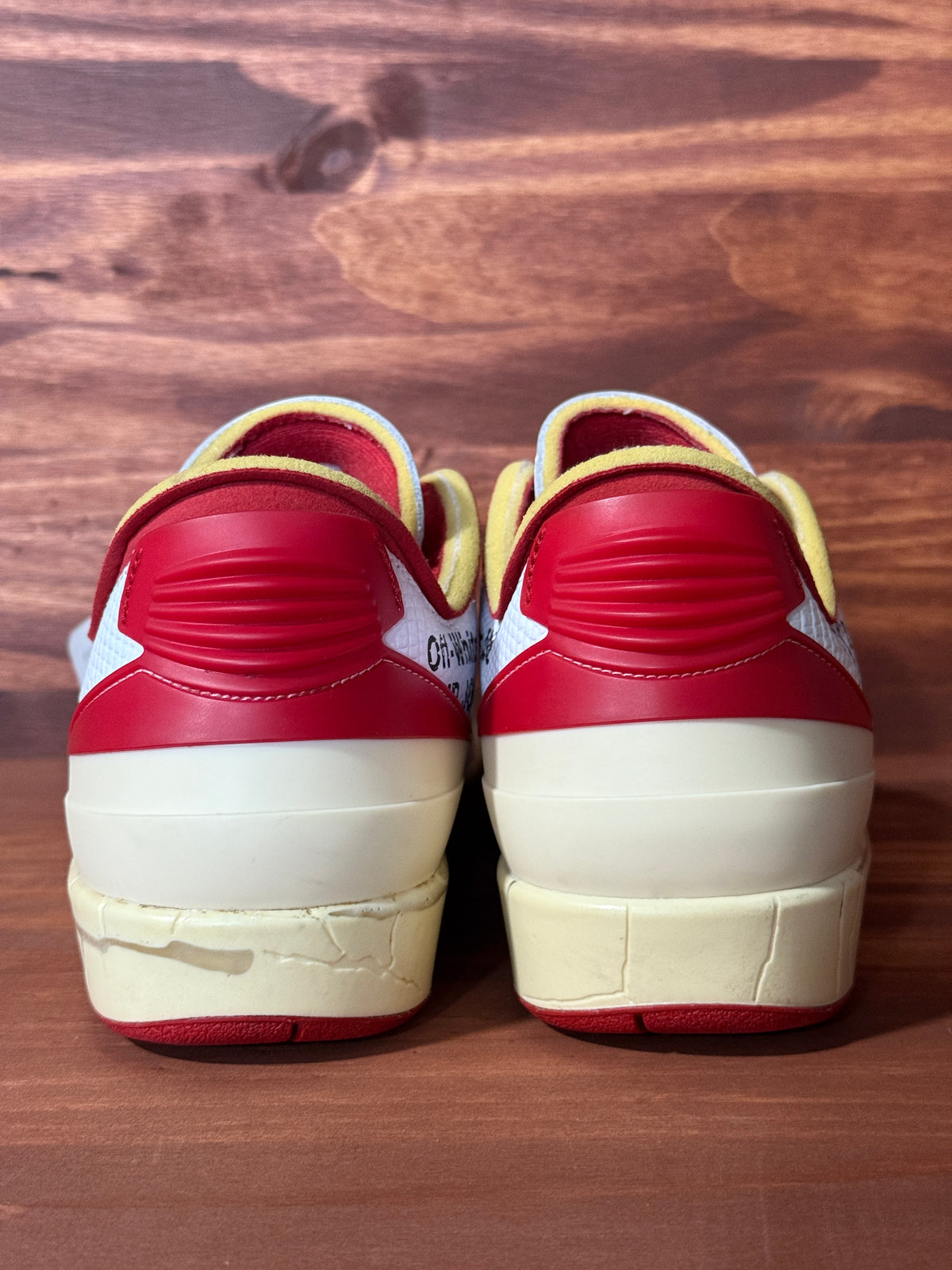 Jordan 2 Retro Low SP Off-White White Red