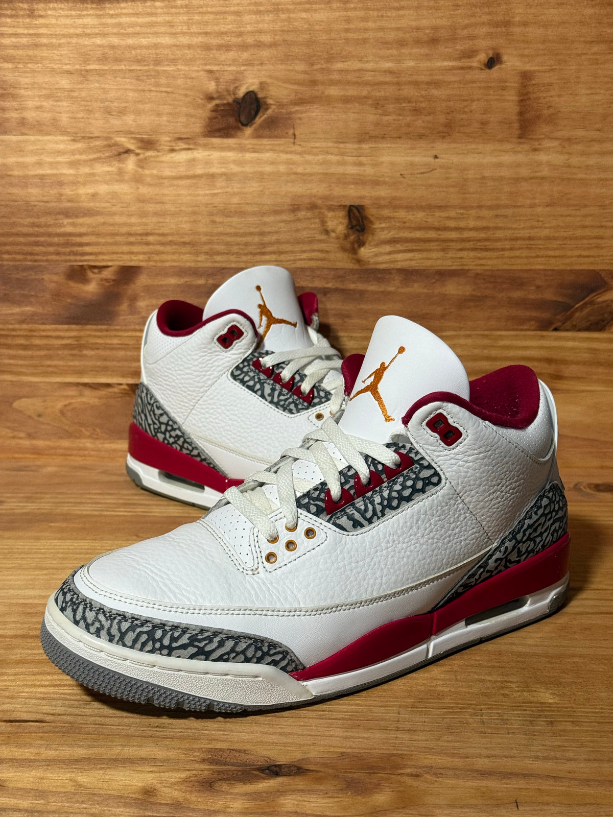 Jordan 3 Retro Cardinal Red - Size 11