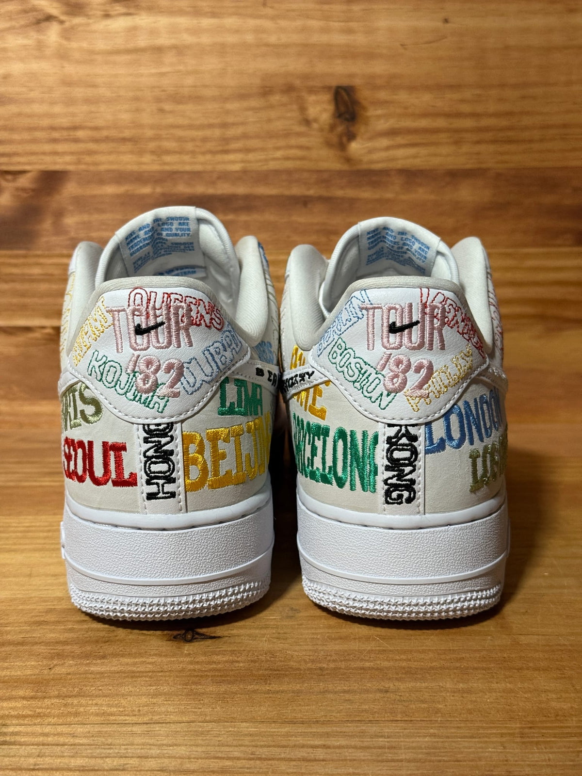 Nike Air Force 1 Low World Tour White - Size 11