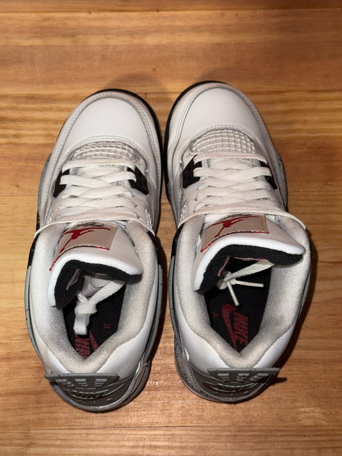 Jordan 4 Retro White Cement (2025) (GS) - Size 5Y