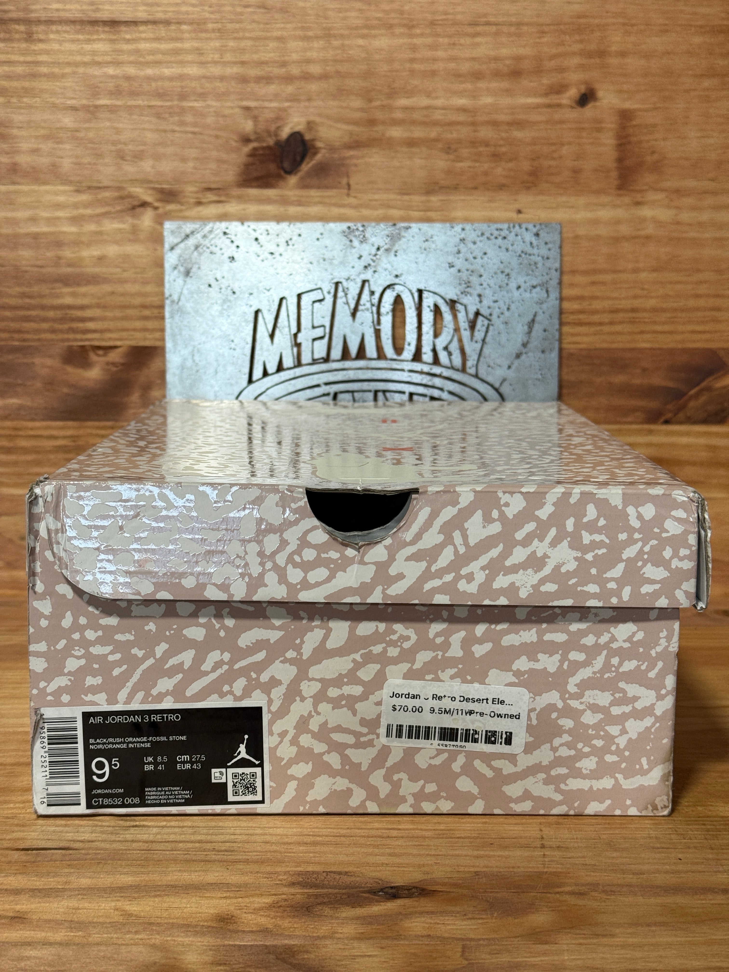 Jordan 3 Retro Desert Elephant
