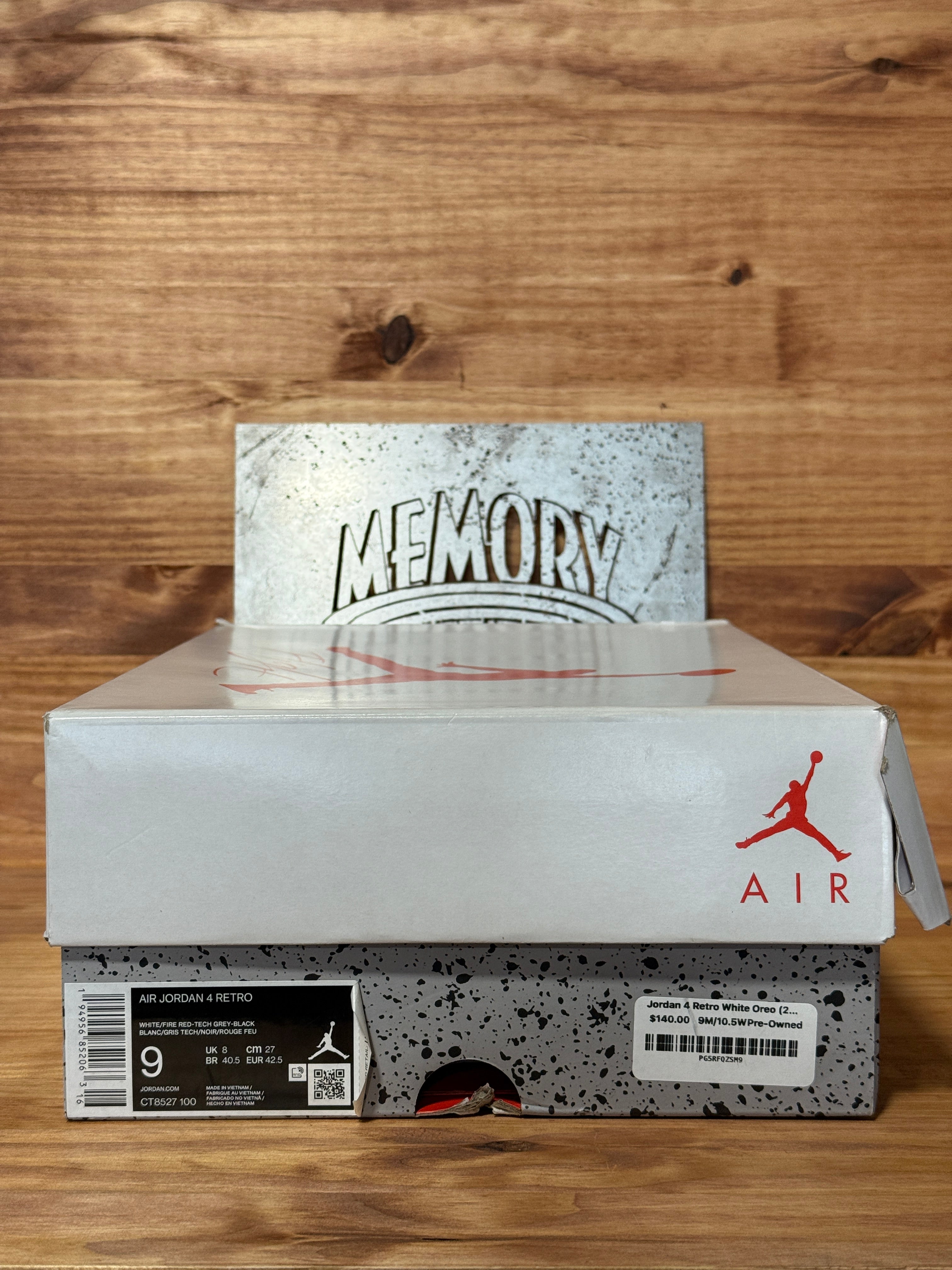 Jordan 4 Retro White Oreo (2021)