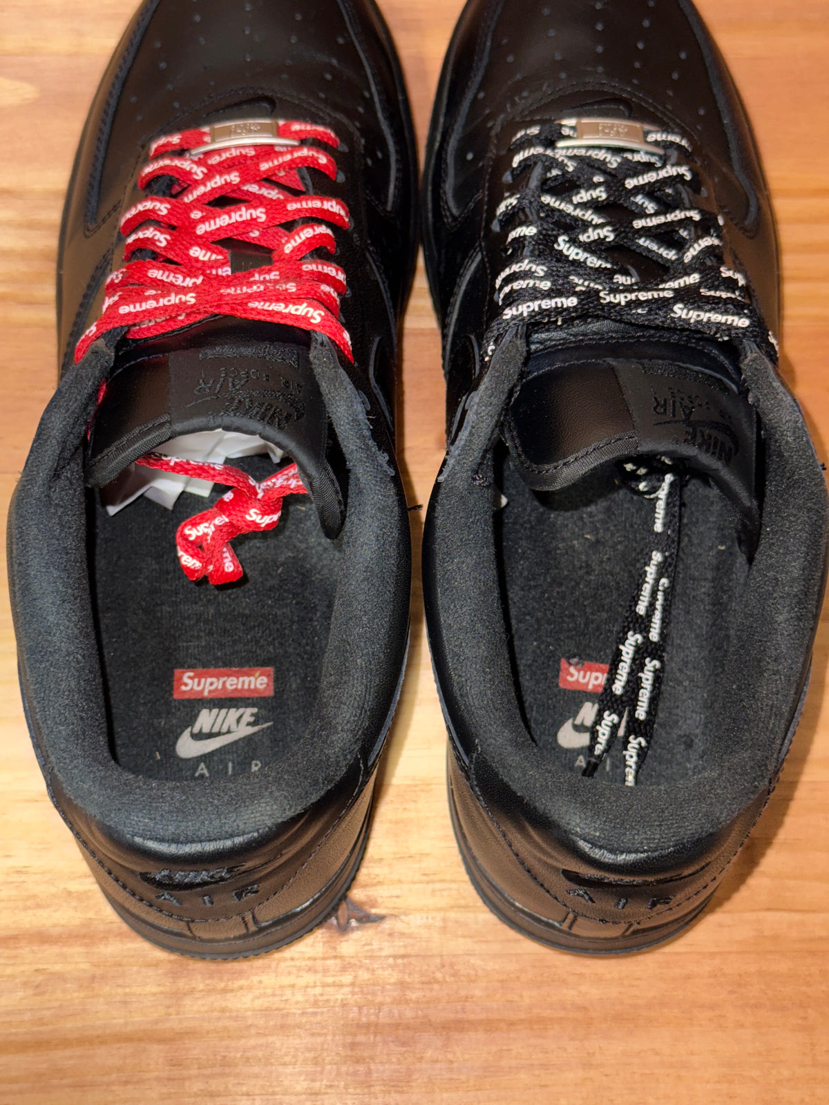 Nike Air Force 1 Low Supreme Black