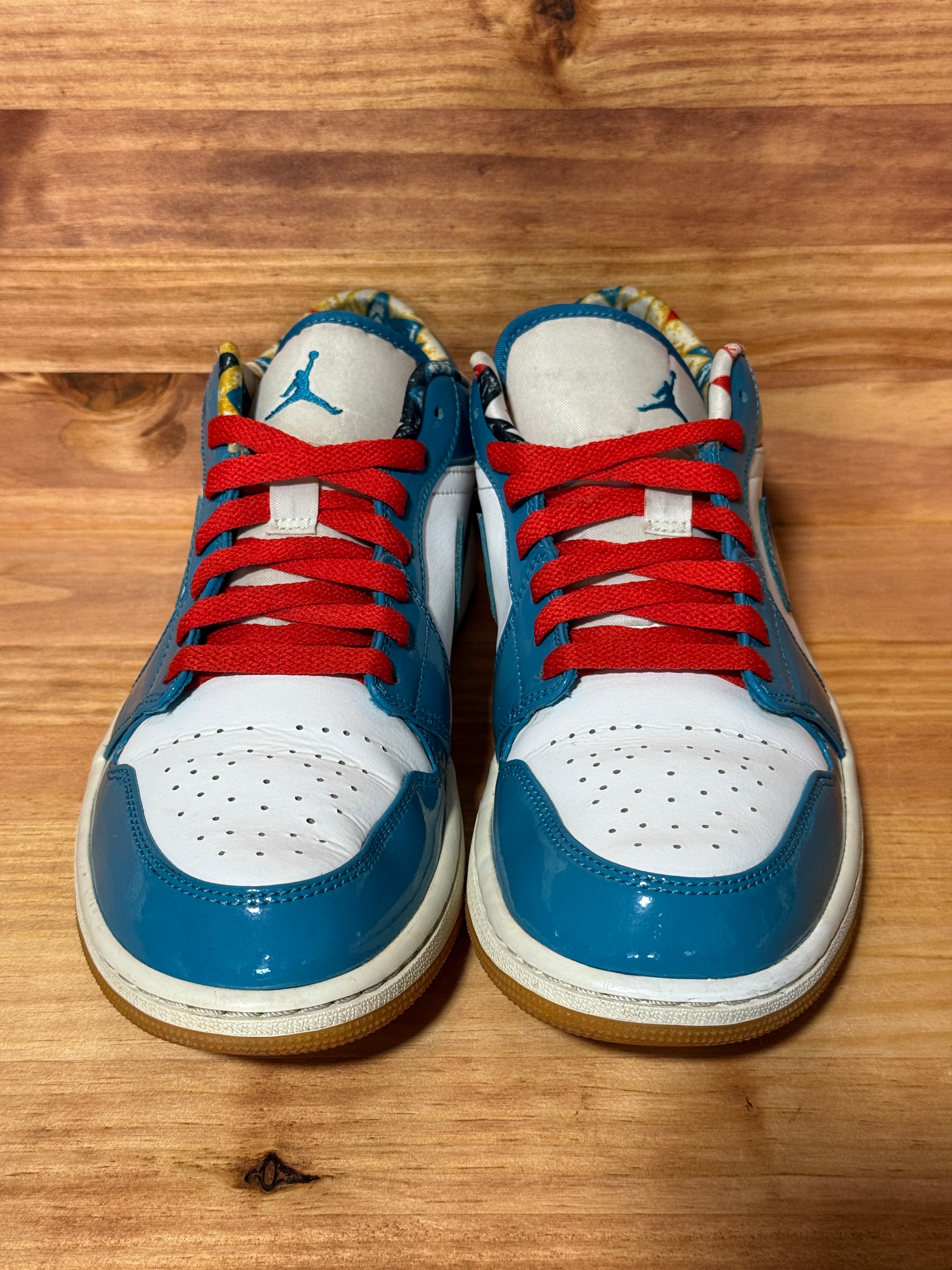 Jordan 1 Low SE Barcelona Cyber Teal