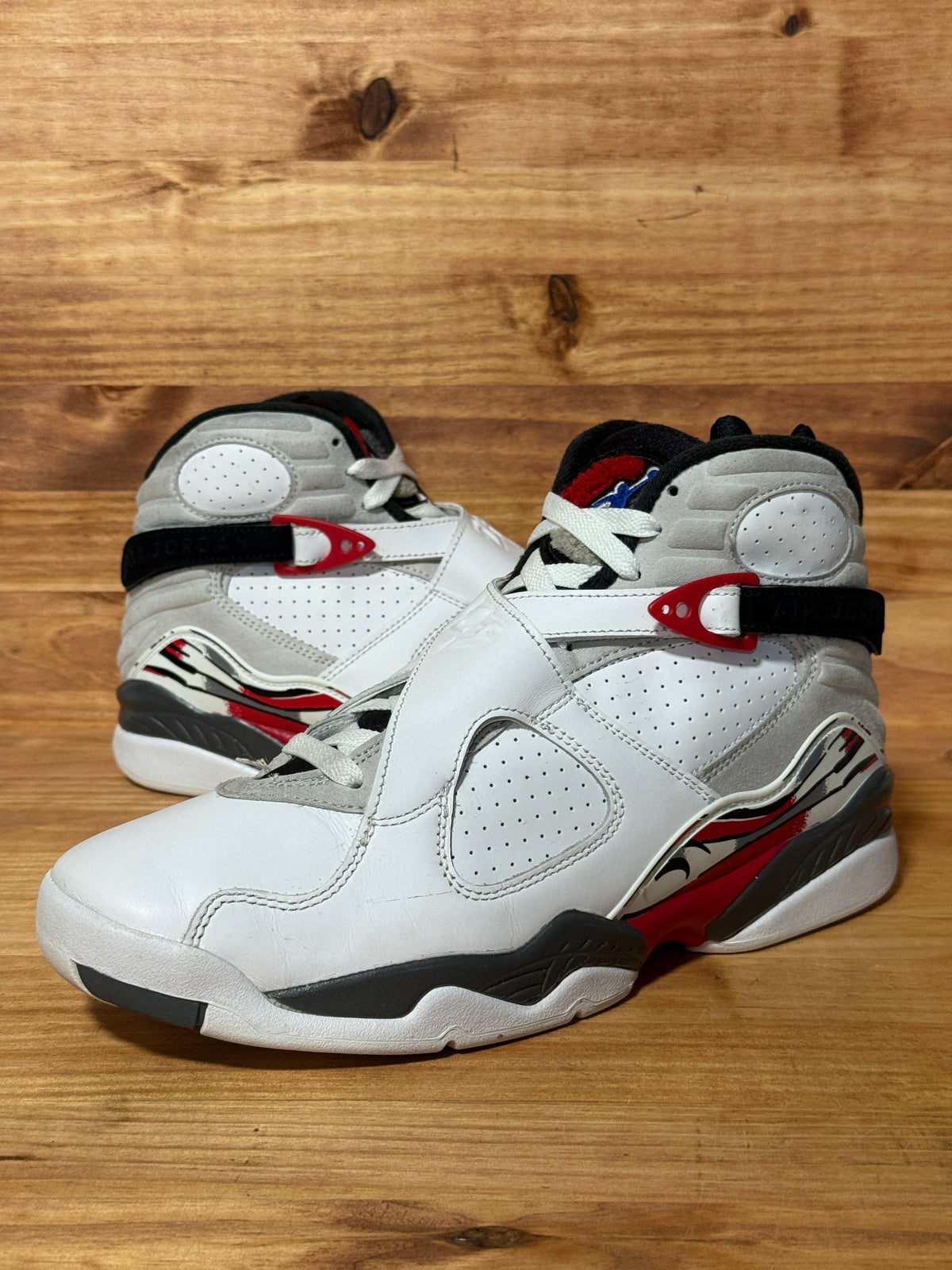 Jordan 8 Retro White True Red (2025)
