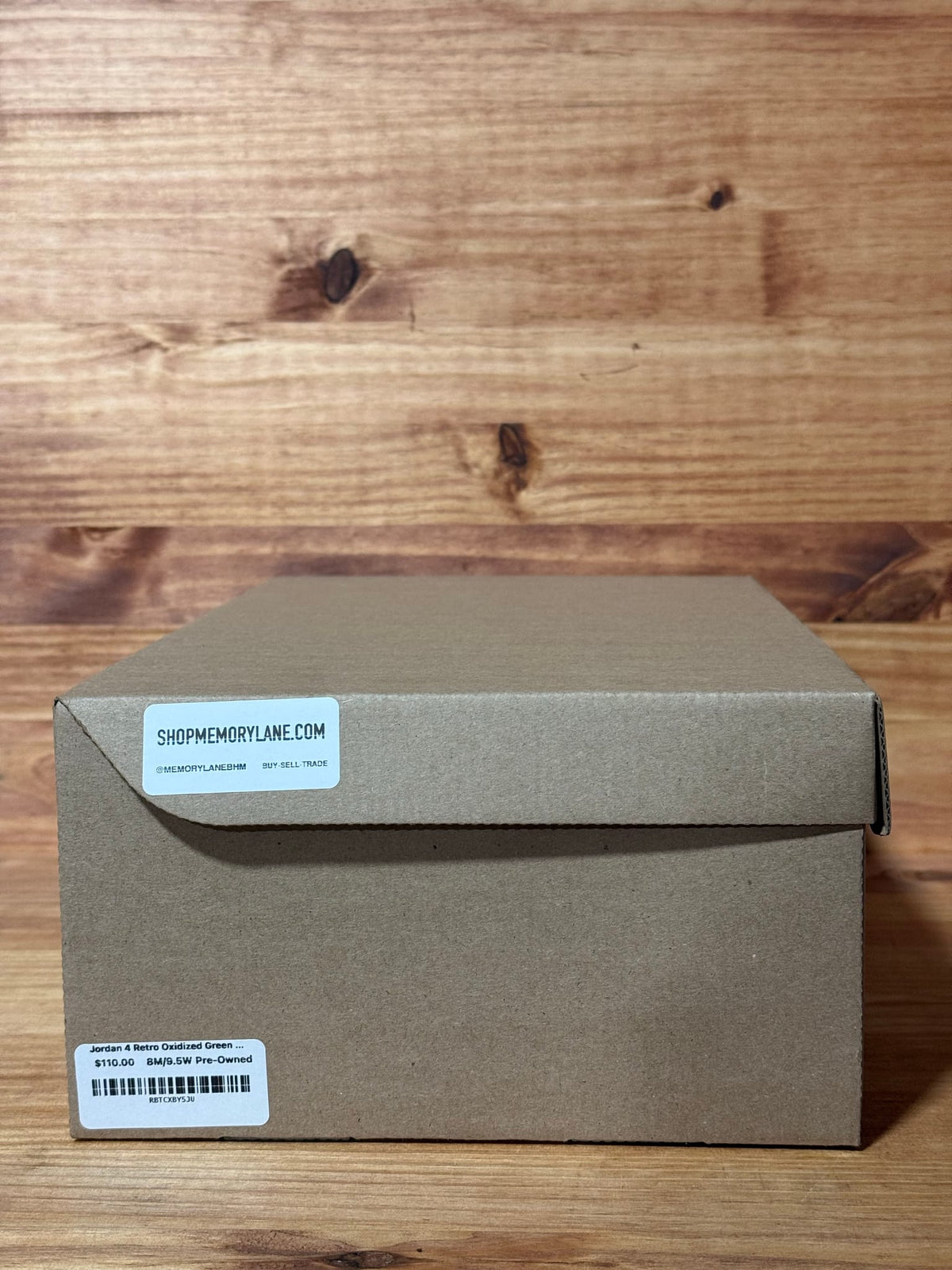 Jordan 4 Retro Oxidized Green - Size 8